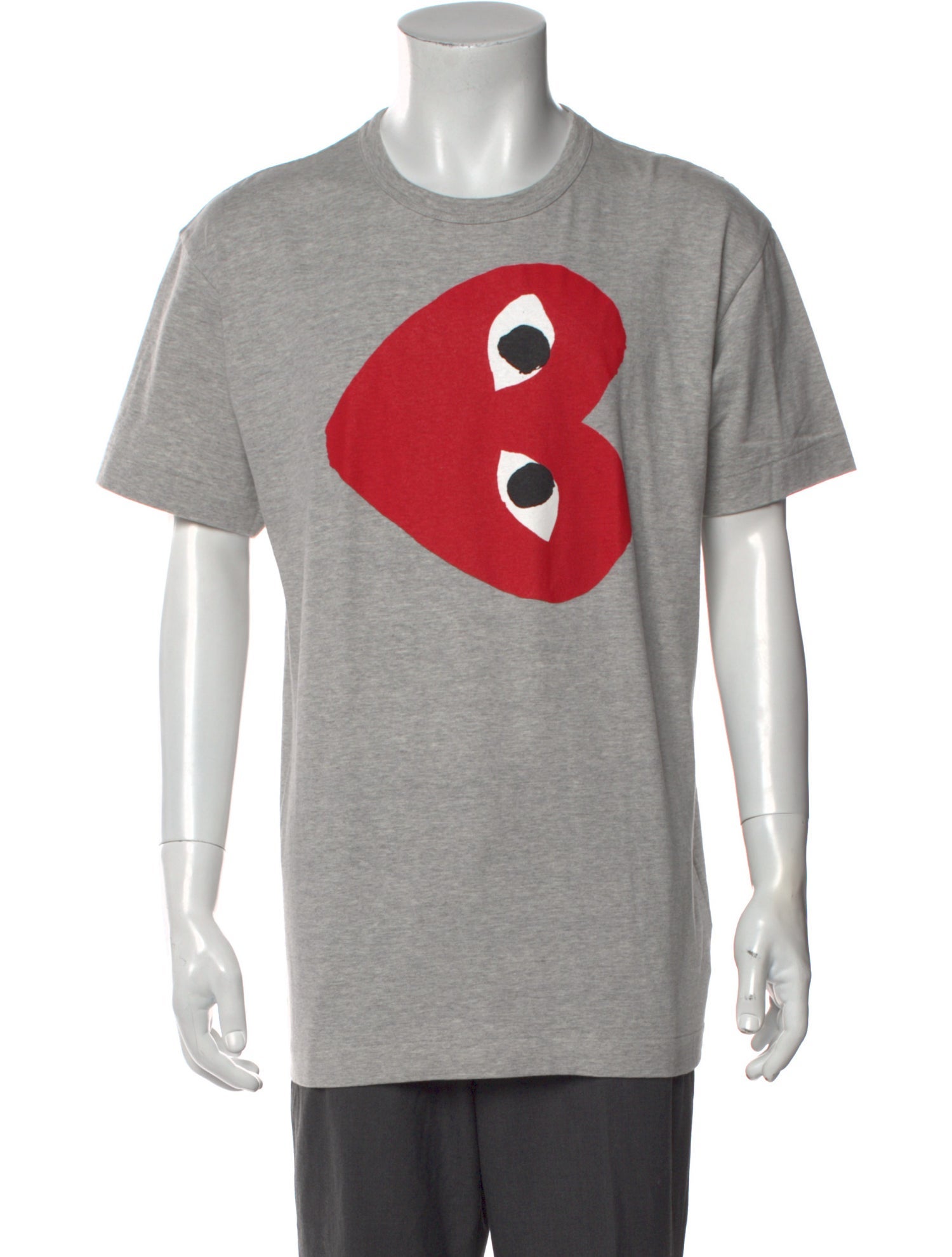 Comme des Garçons Play Graphic Print Crew Neck T-Shirt