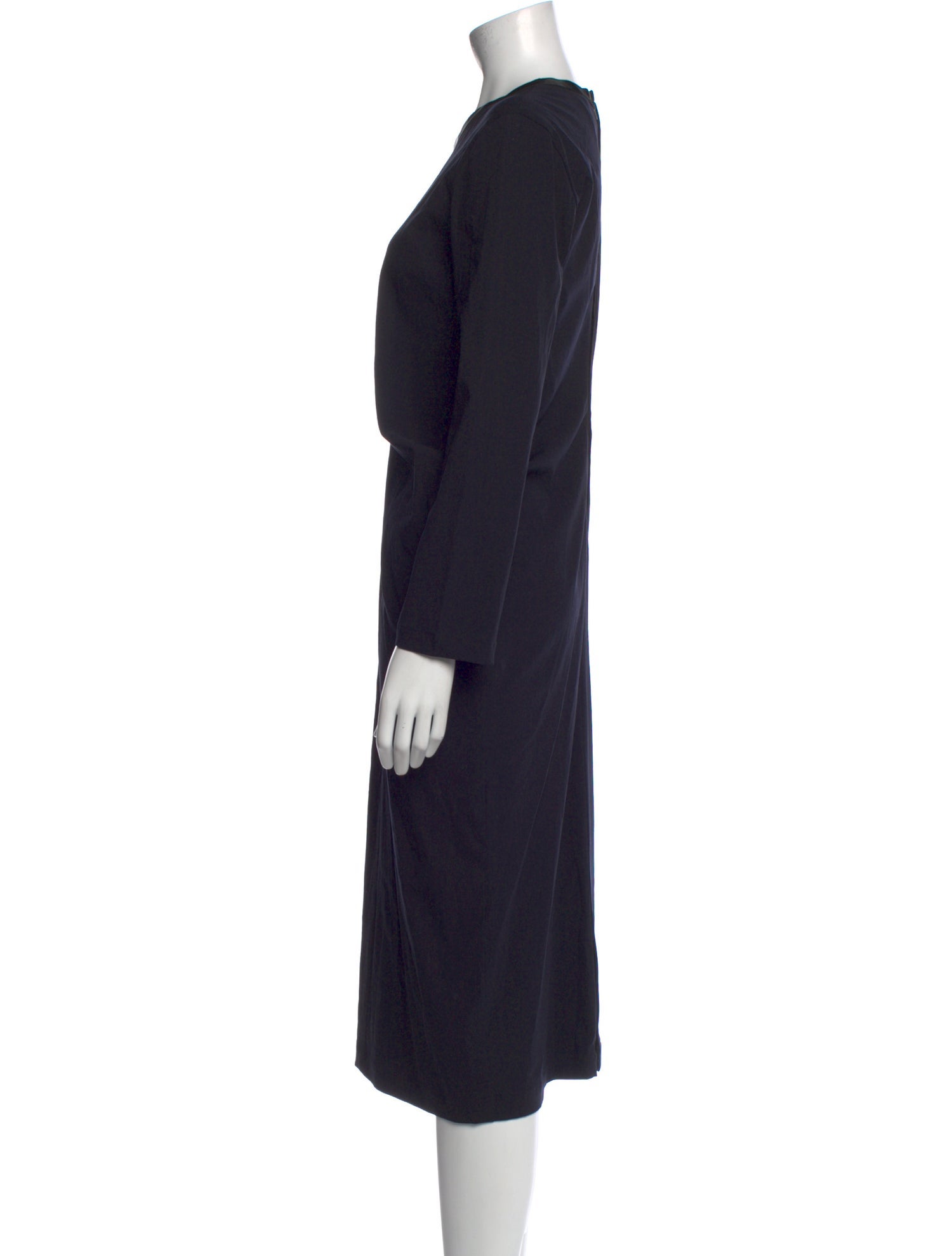 Comme des Garçons Comme des Garçons Wool Midi Length Dress
