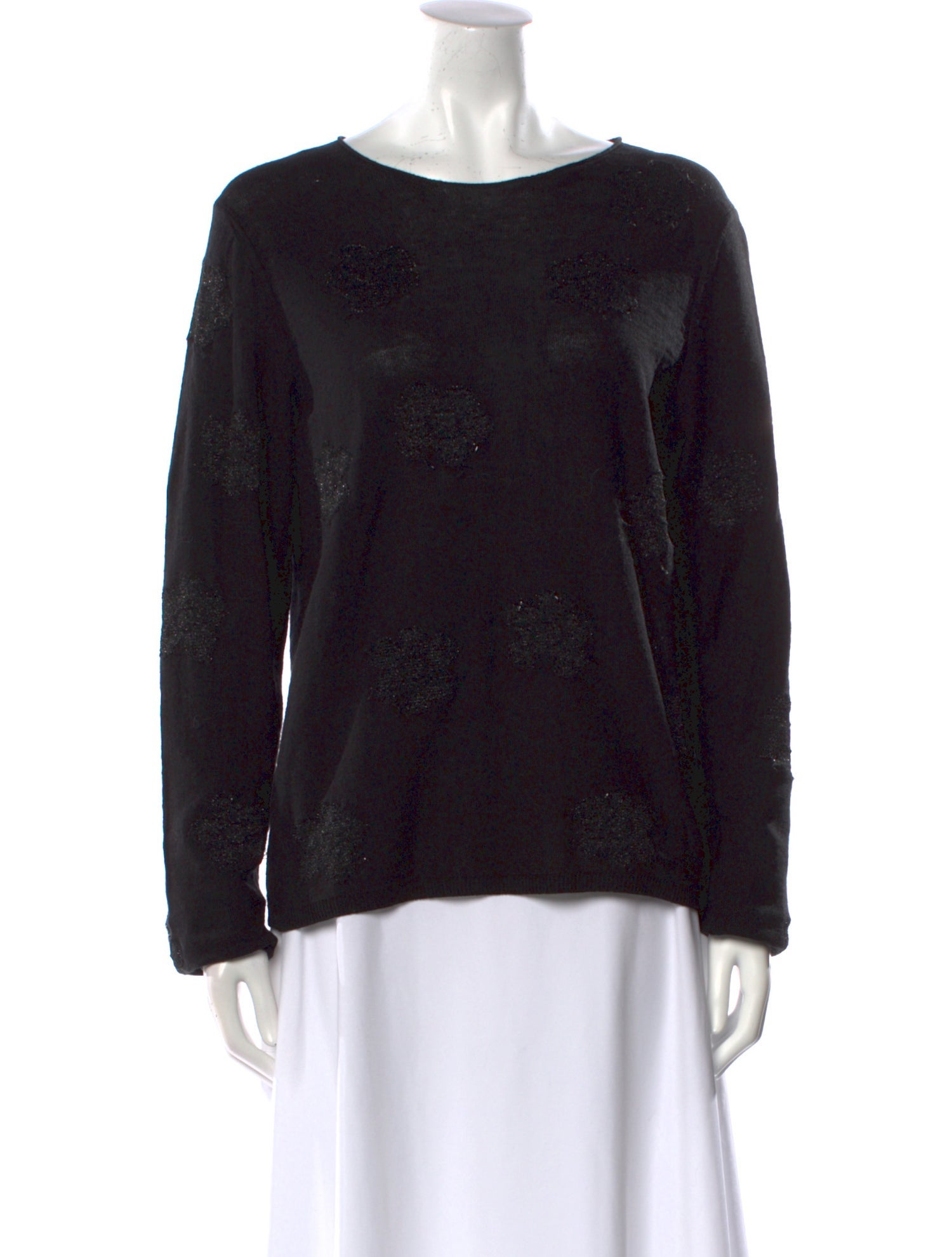 Comme des Garçons Comme des Garçons Wool Bateau Neckline Sweater