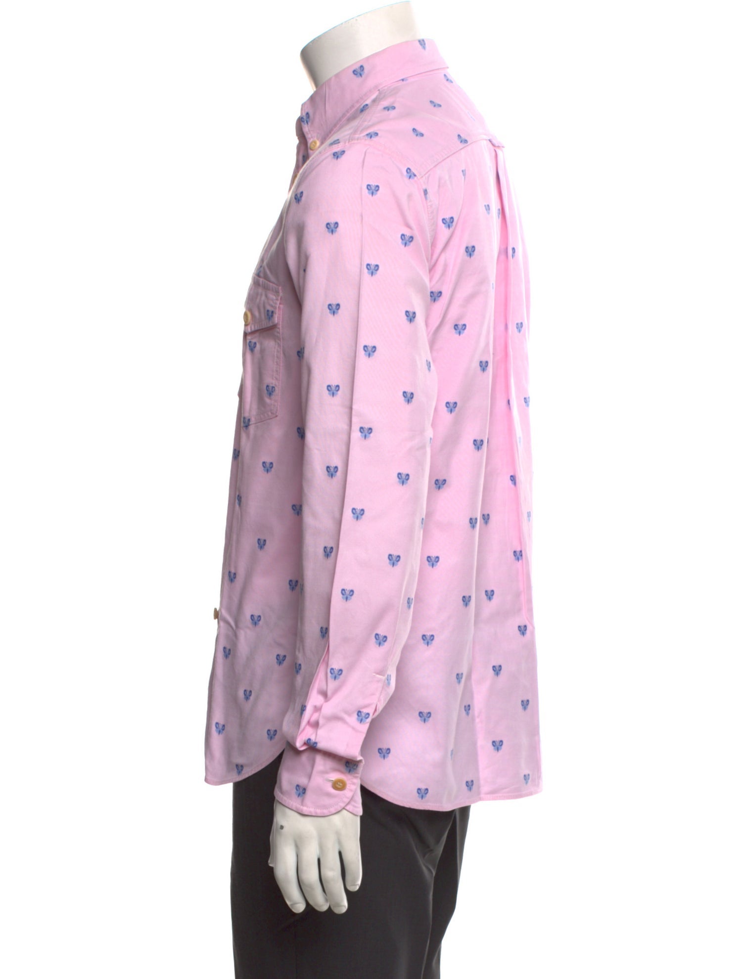 Comme des Garçons Homme Printed Long Sleeve Shirt