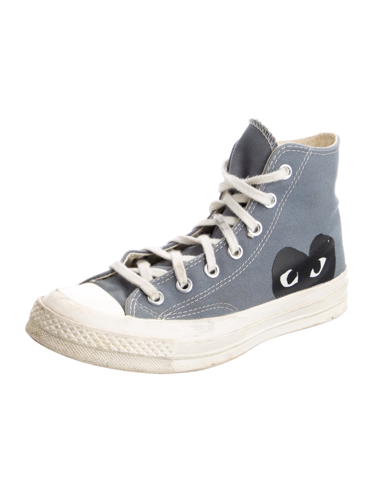 Comme des Garçons Play x Converse Canvas Printed Sneakers
