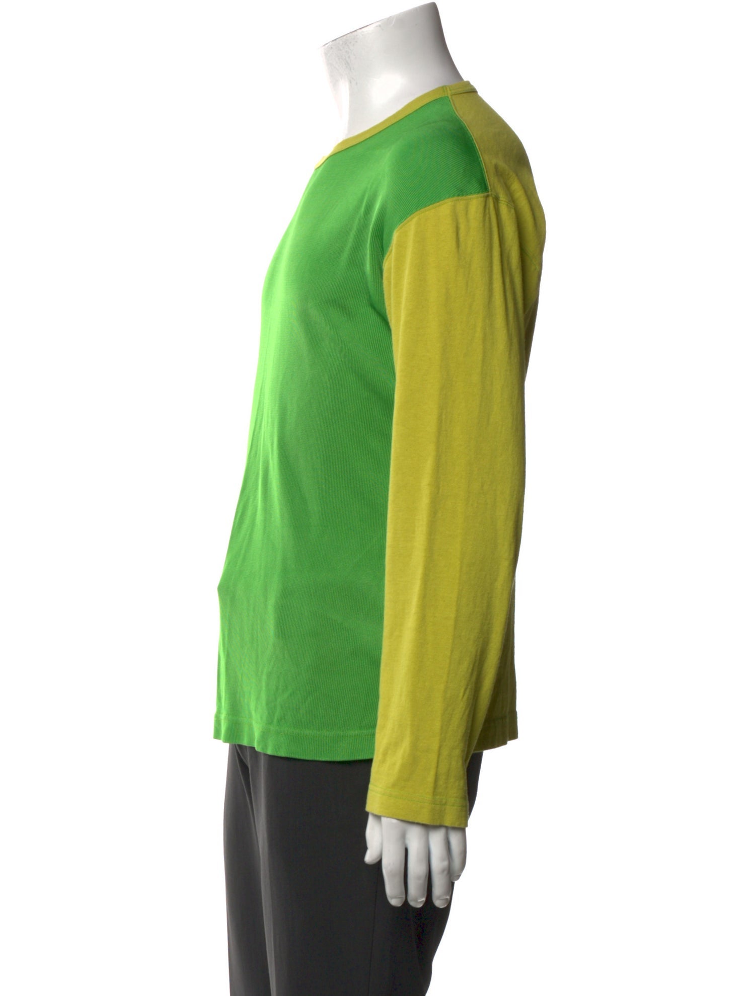 Comme des Garçons Homme Colorblock Pattern Long Sleeve Shirt w/ Tags