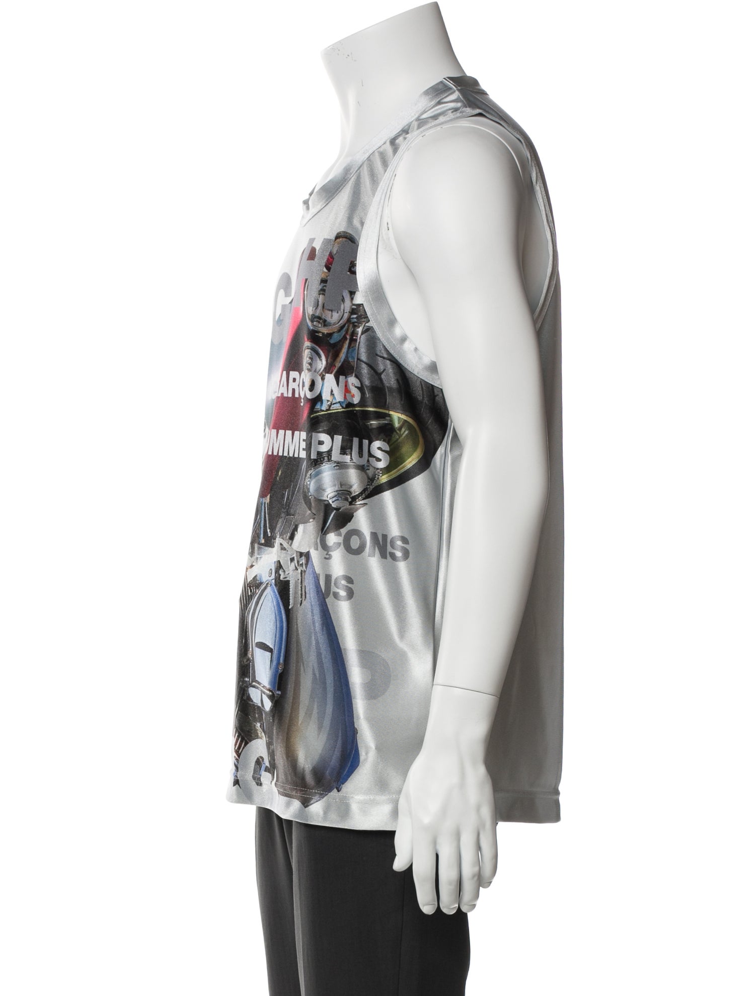Comme des Garçons Homme Plus Printed Scoop Neck T-Shirt