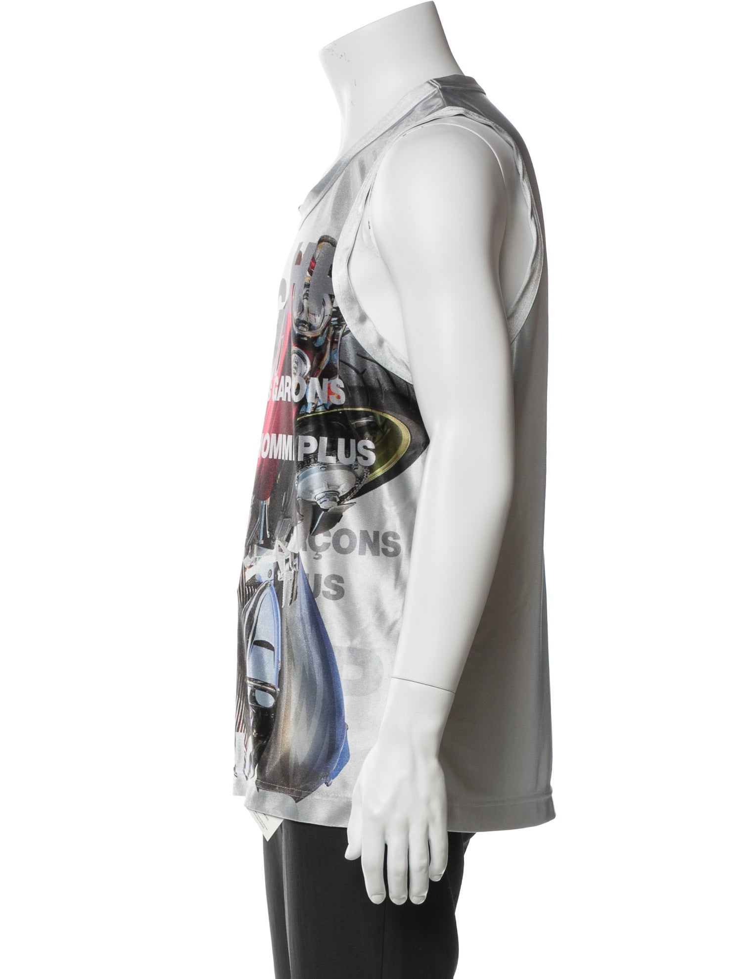 Comme des Garçons Homme Plus Printed Scoop Neck T-Shirt