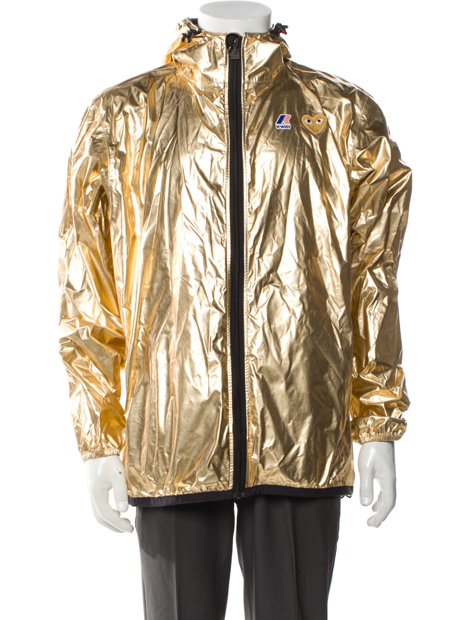 Comme Des Garçons Play X K-Way Windbreaker