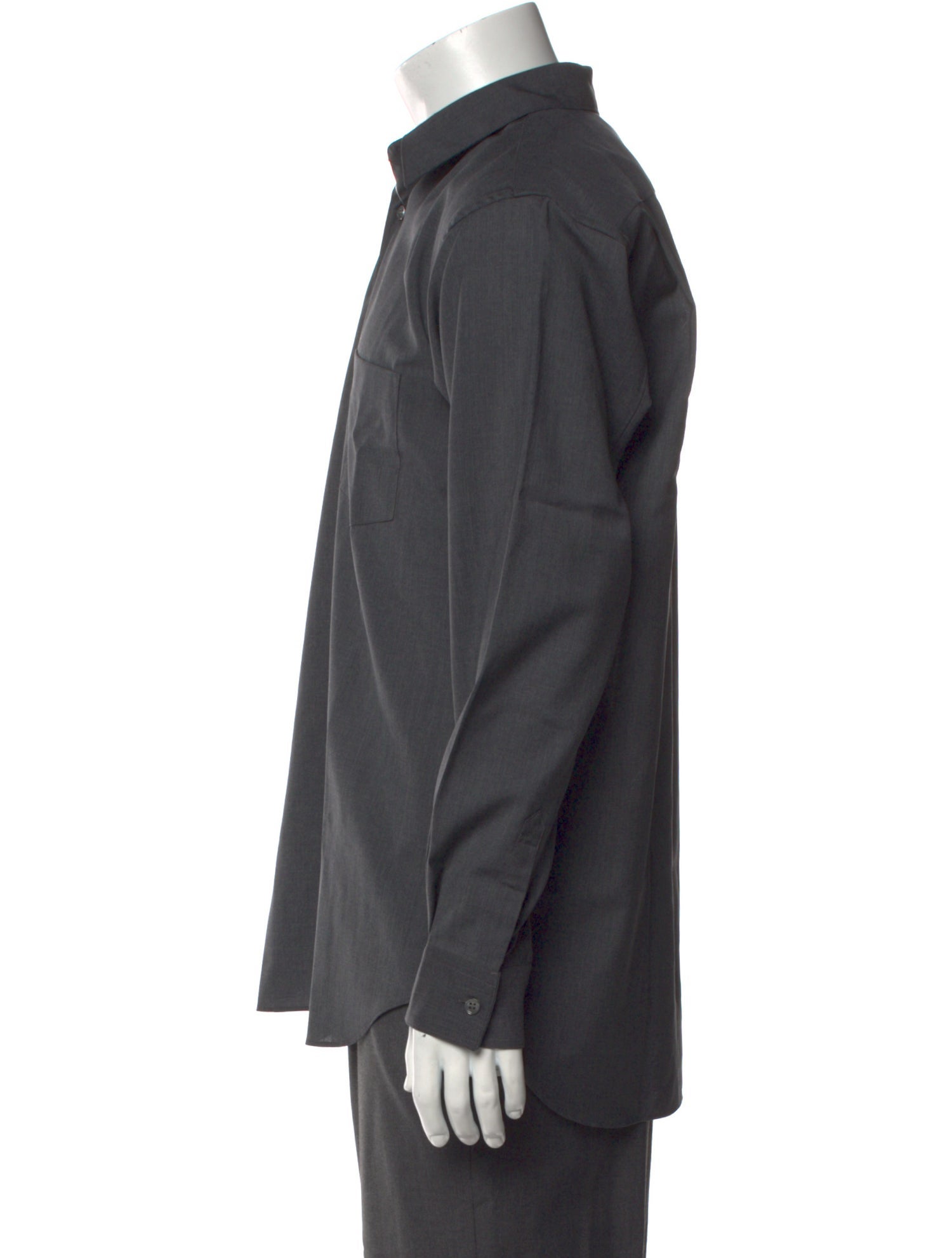 Comme des Garçons SHIRT Wool Printed Dress Shirt