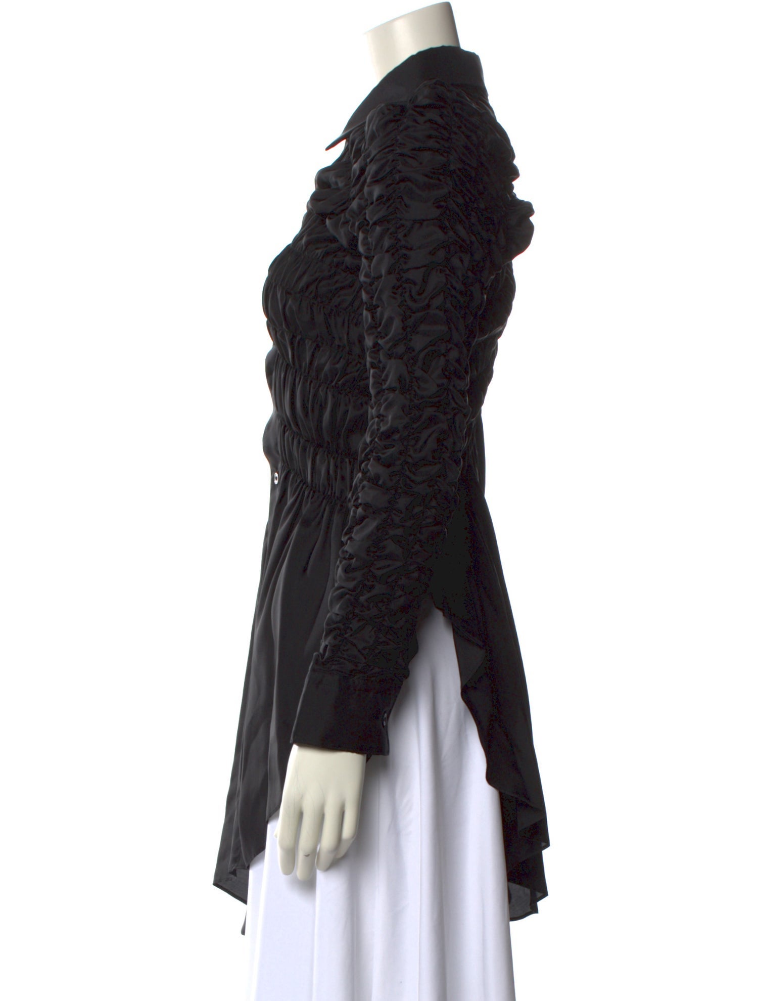 Comme des Garçons Long Sleeve Button-Up Top