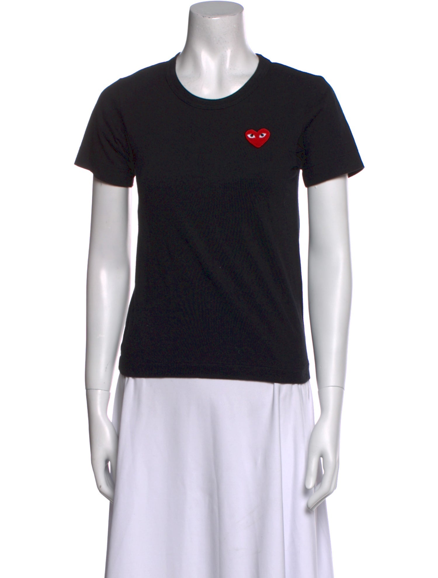 Comme des Garçons Play Graphic Print Crew Neck T-Shirt