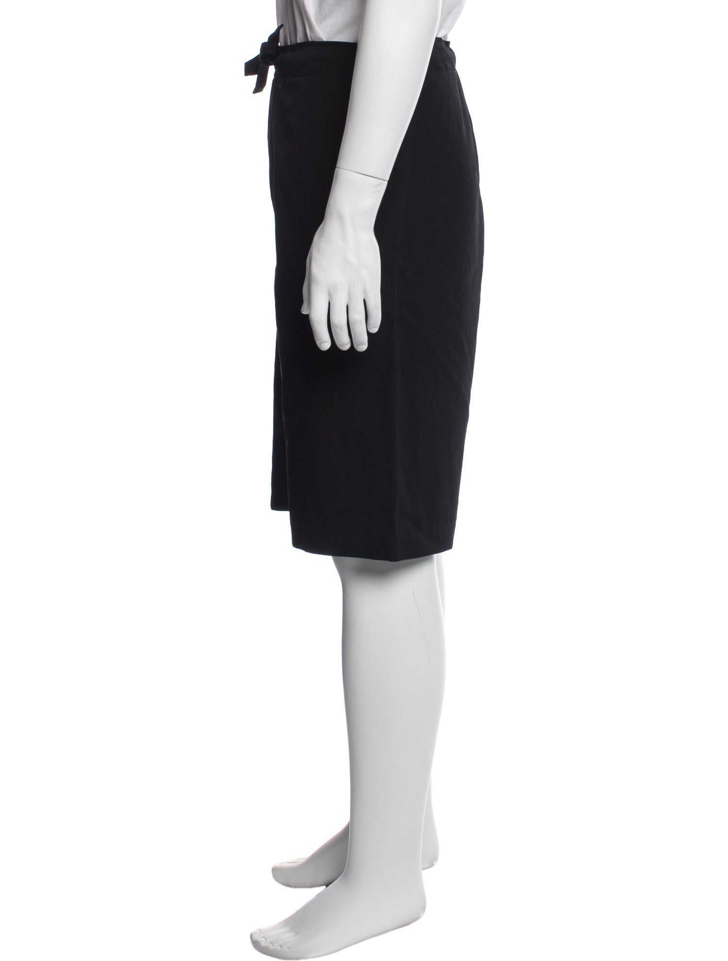 Comme des Garçons Homme Wool Flat Front Shorts