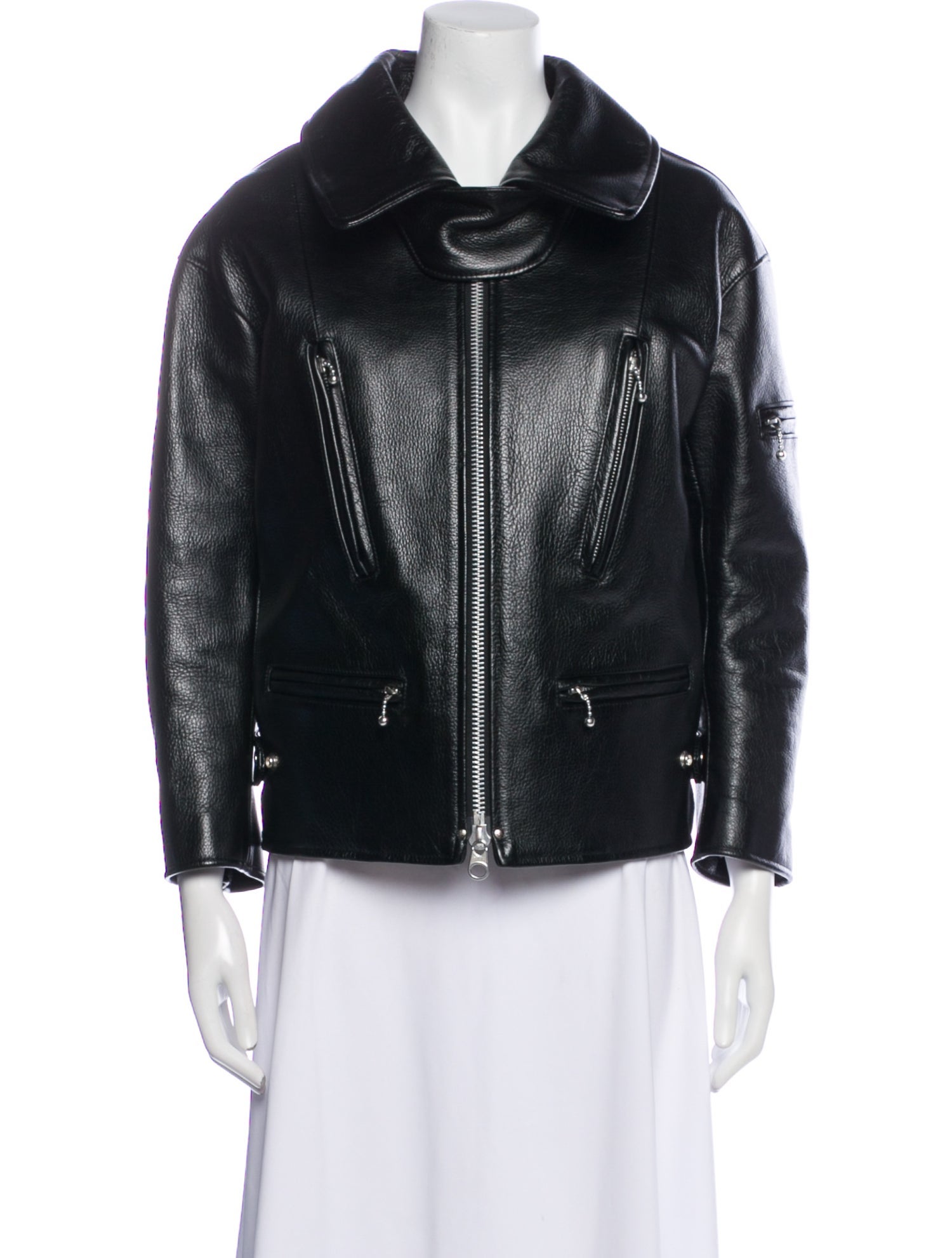 Junya Watanabe Comme des Garçons Leather Biker Jacket w/ Tags