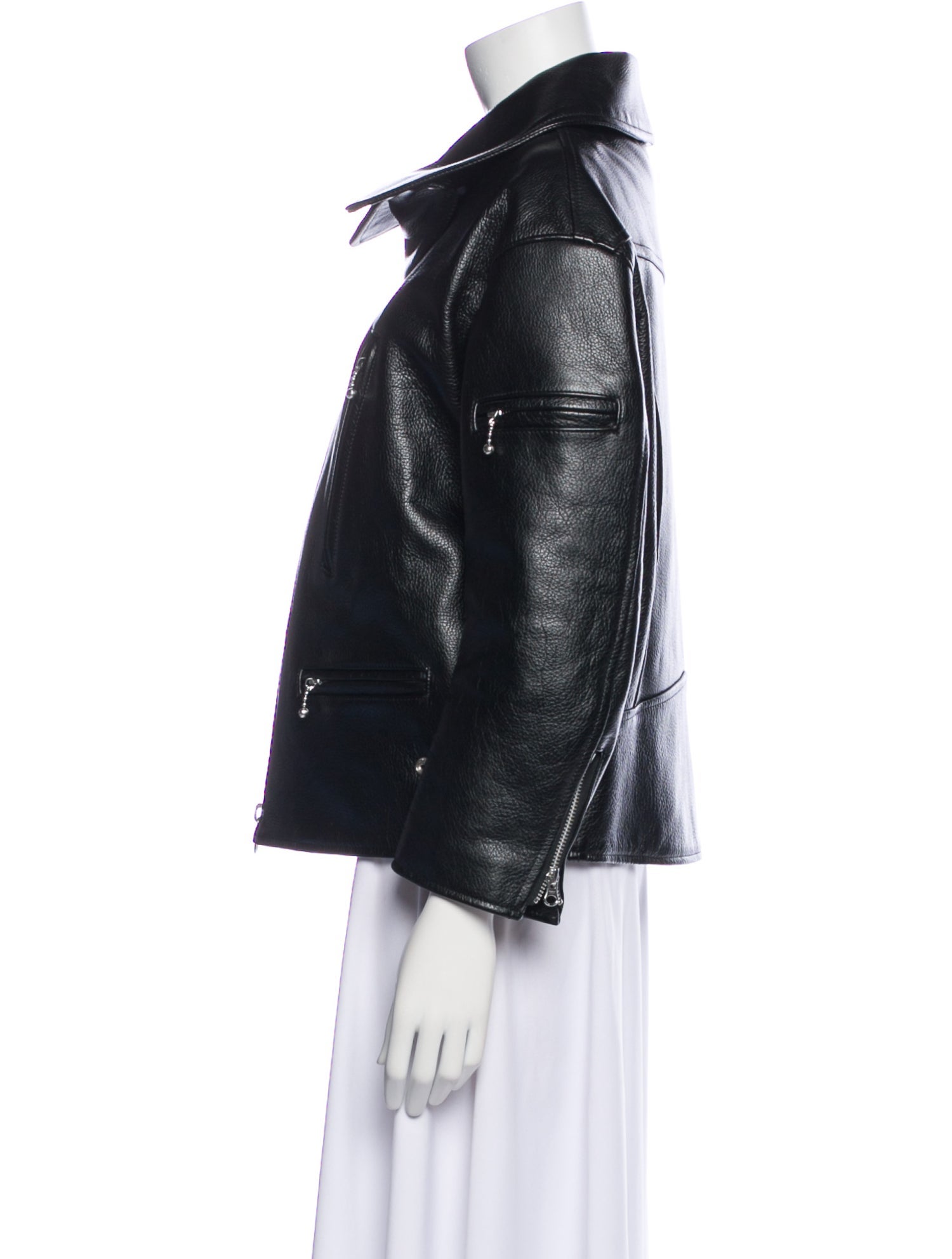 Junya Watanabe Comme des Garçons Leather Biker Jacket w/ Tags