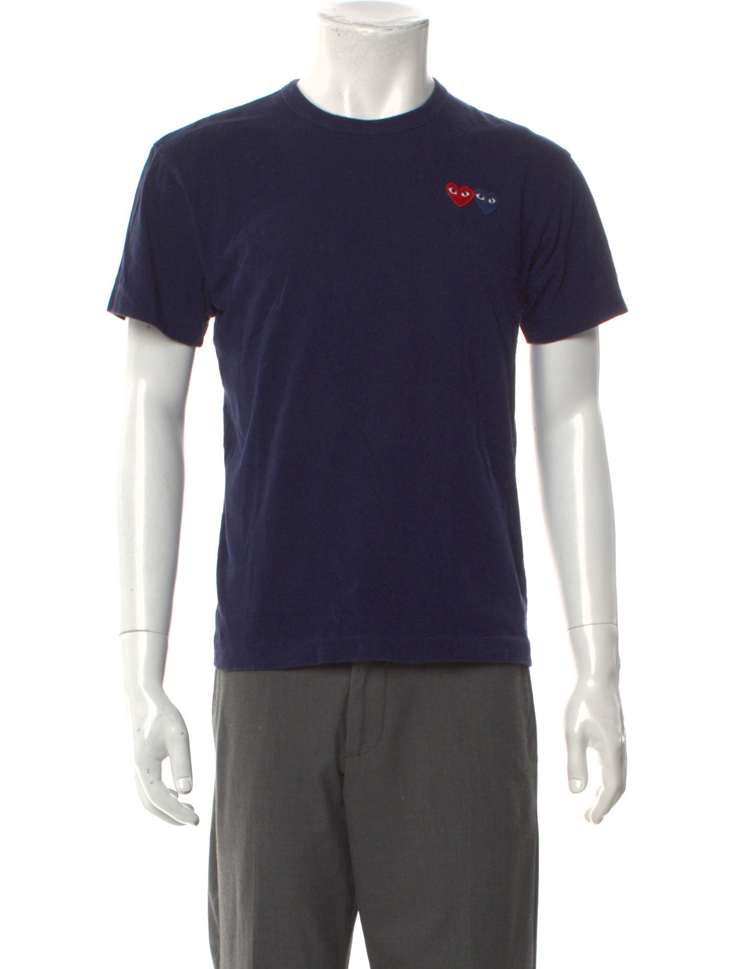 Comme des Garçons Play Graphic Print Crew Neck T-Shirt