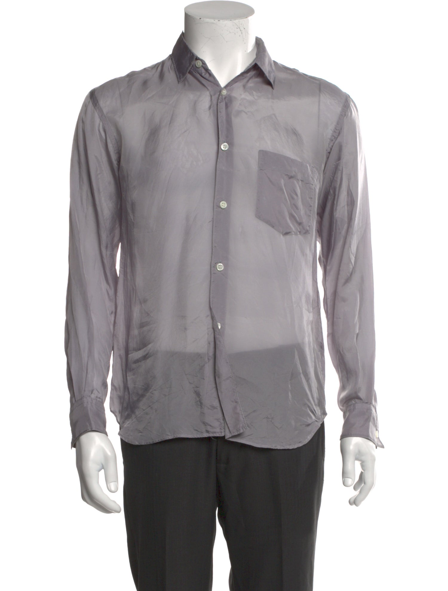 Comme des Garçons SHIRT Long Sleeve Tuxedo Shirt