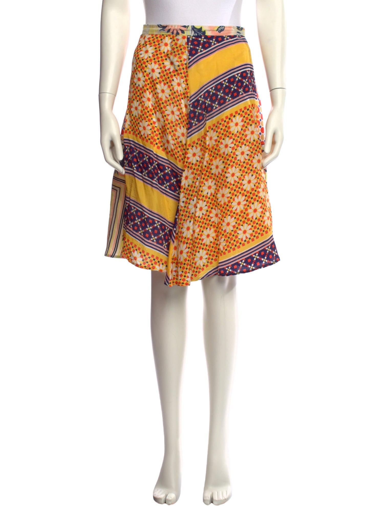 tricot COMME des GARÇONS Printed Knee-Length Skirt