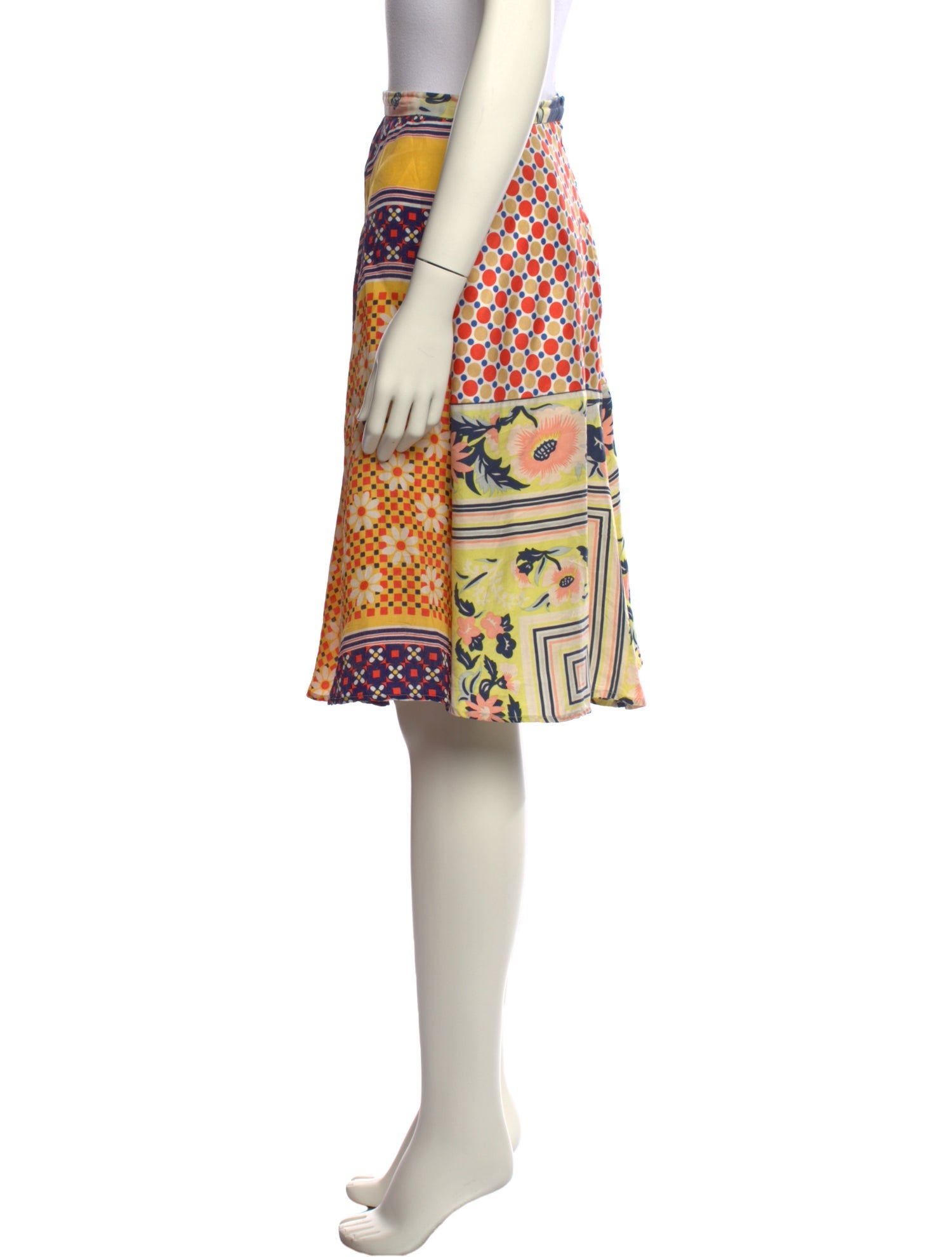 tricot COMME des GARÇONS Printed Knee-Length Skirt