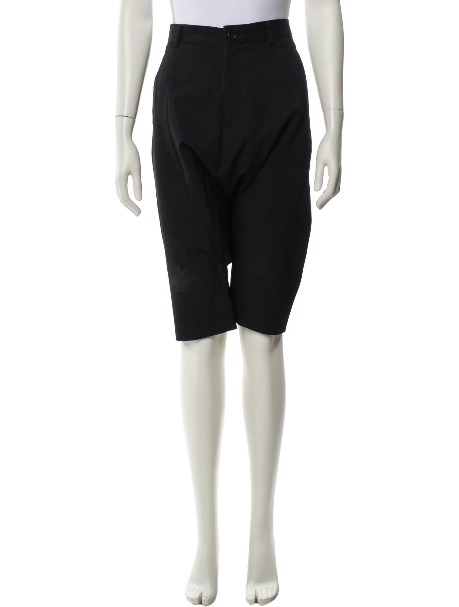 Comme des Garçons Homme Plus Wool Knee-Length Shorts