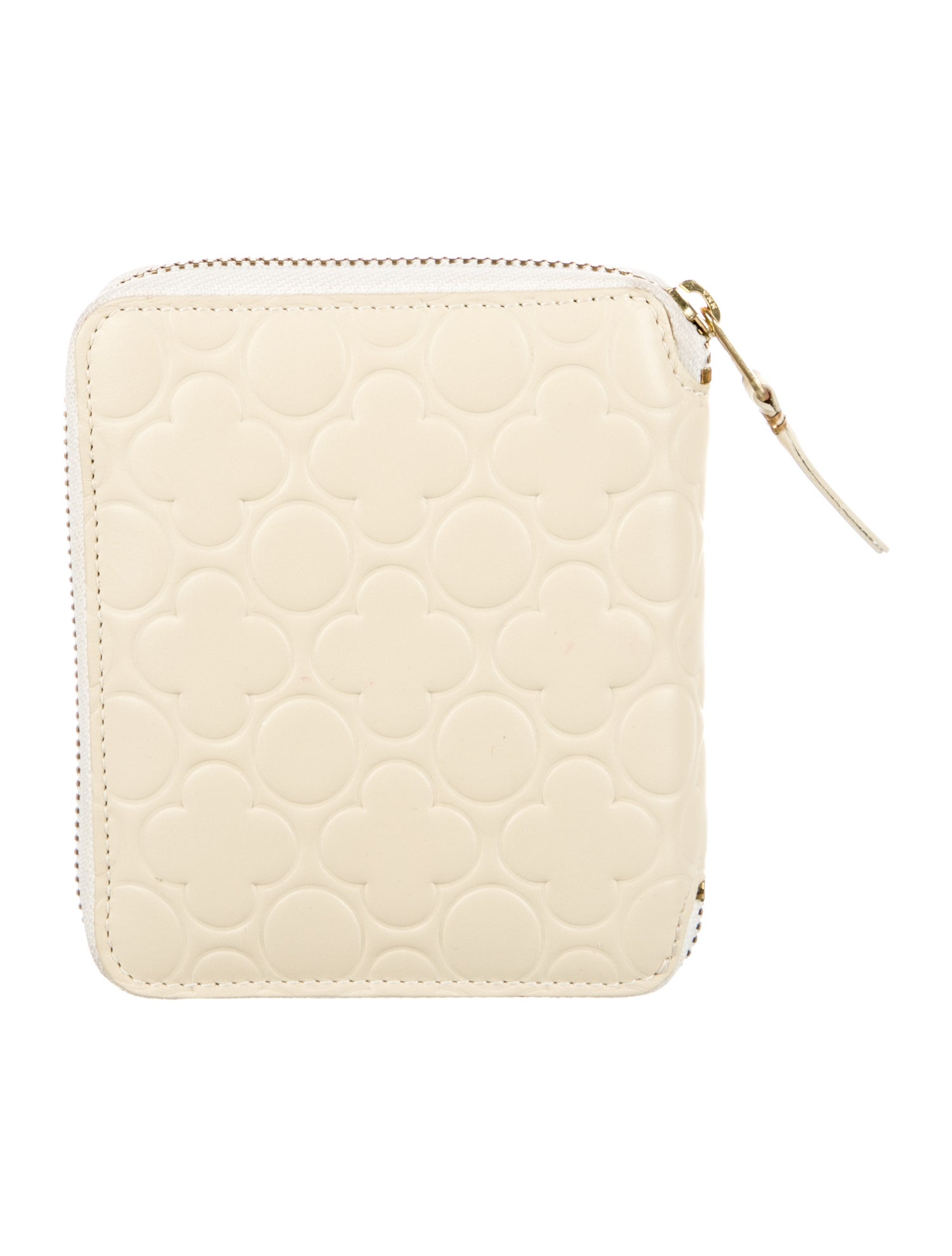 Comme des Garçons Leather Printed Wallet