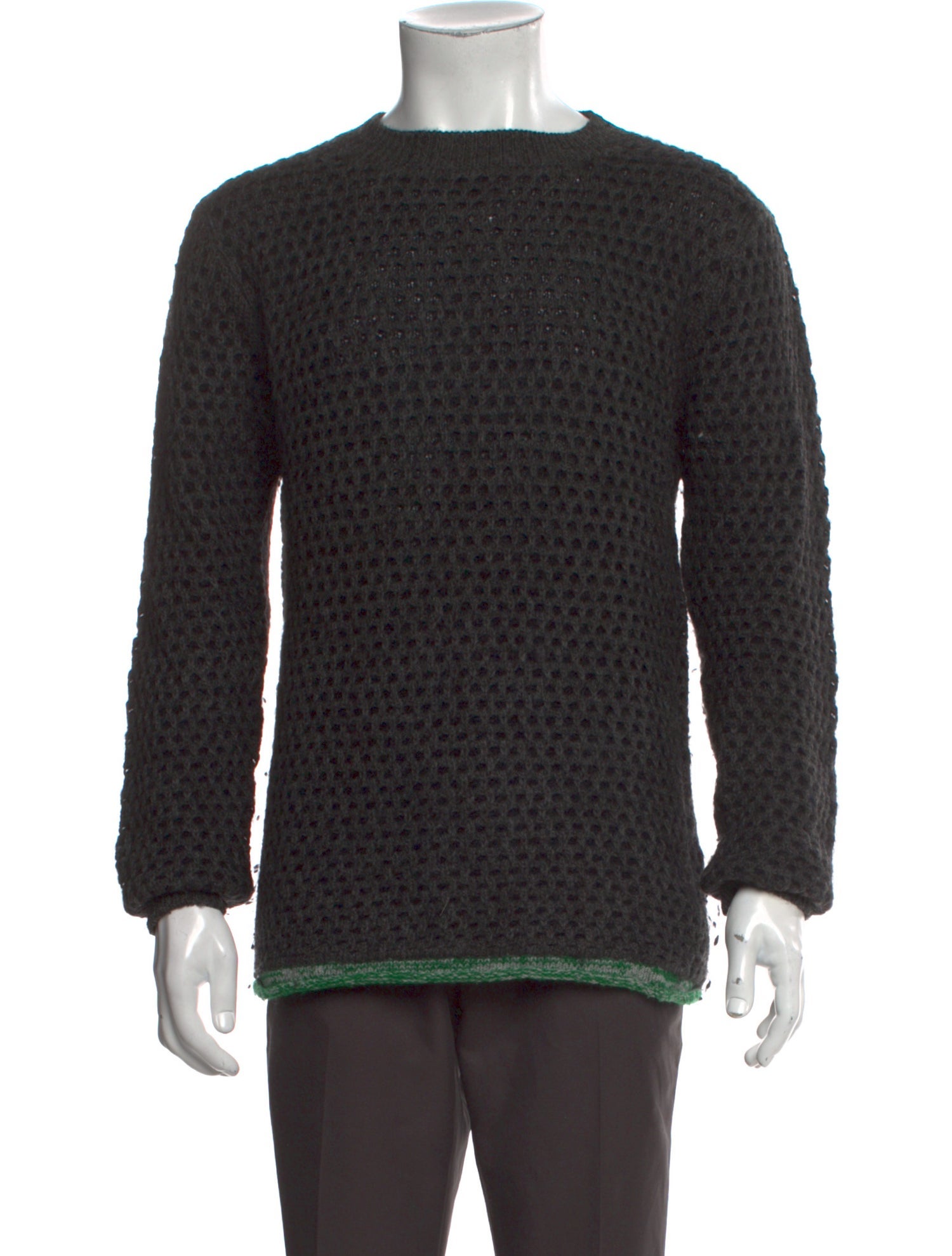 Comme des Garçons Homme Wool Crew Neck Pullover