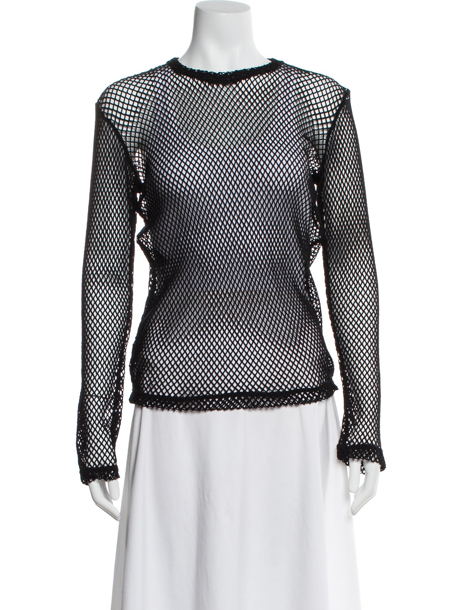 Comme des Garçons Crew Neck Long Sleeve Top