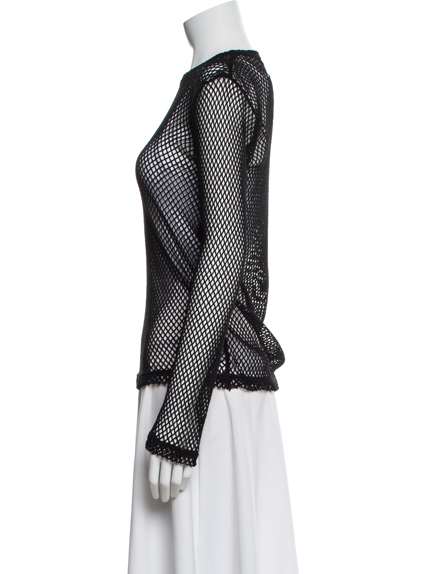 Comme des Garçons Crew Neck Long Sleeve Top