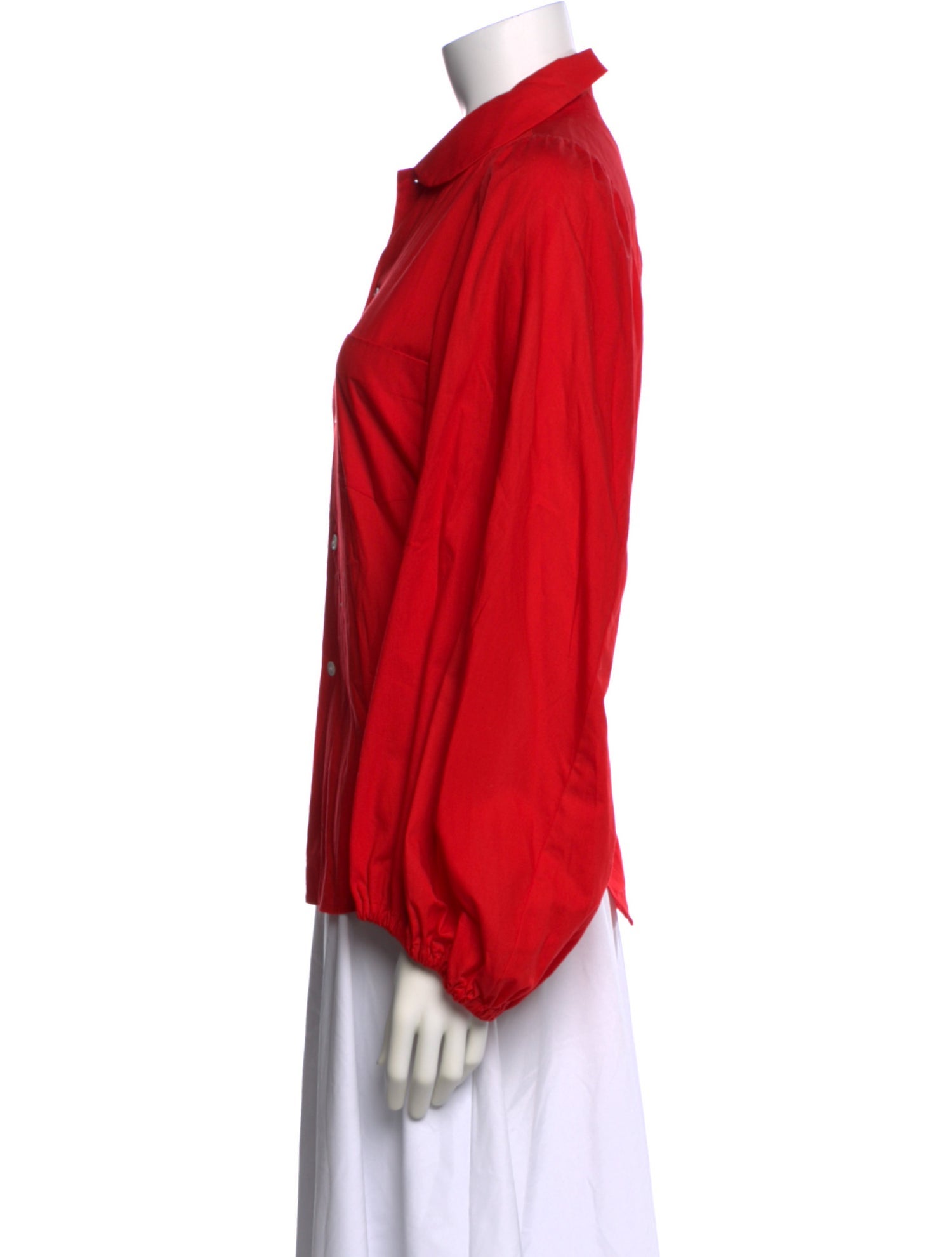 Comme des Garçons Long Sleeve Button-Up Top