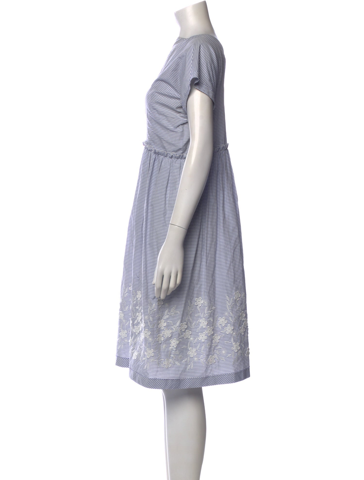 tricot COMME des GARÇONS Striped Mini Dress