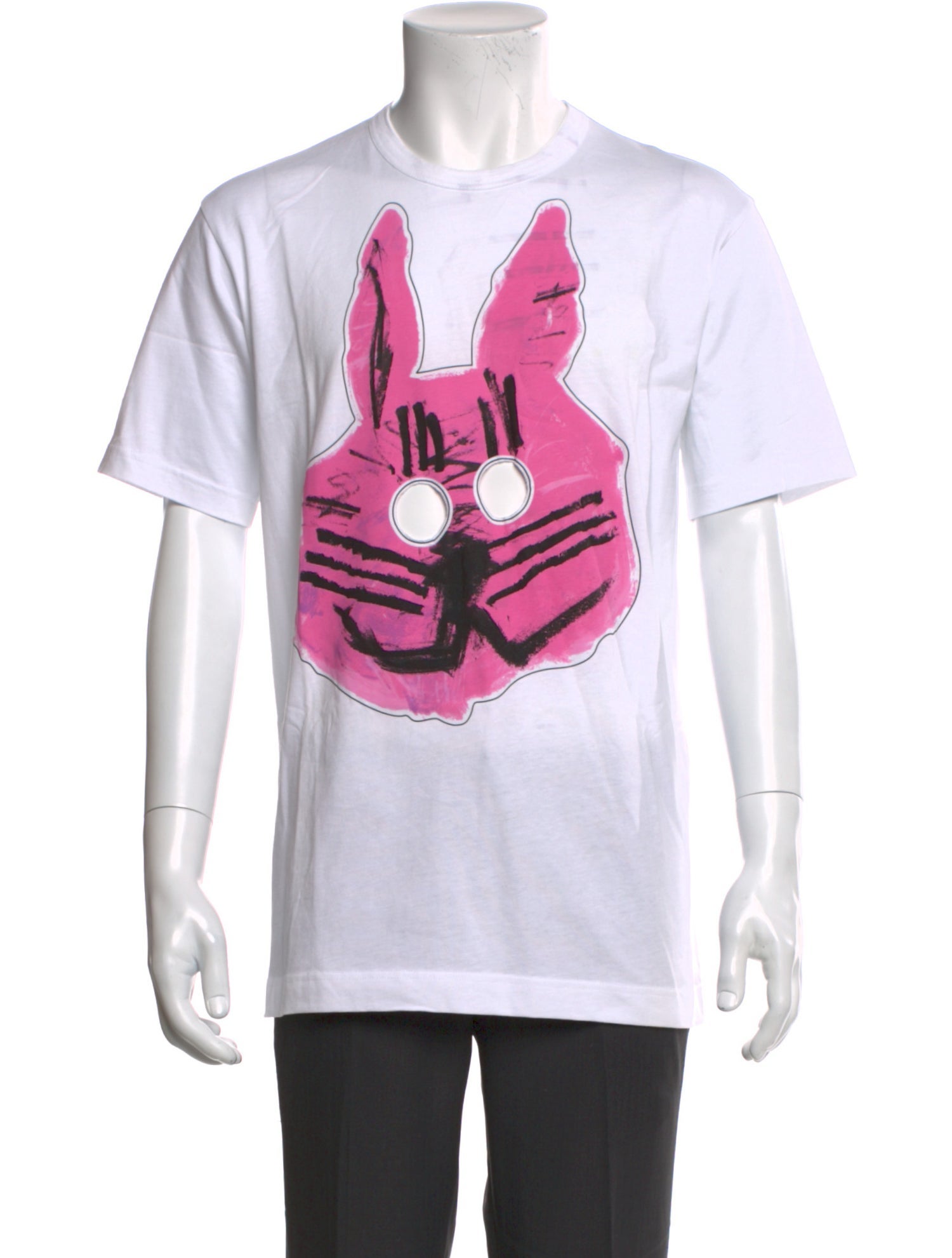 Comme des Garçons Graphic Print Crew Neck T-Shirt