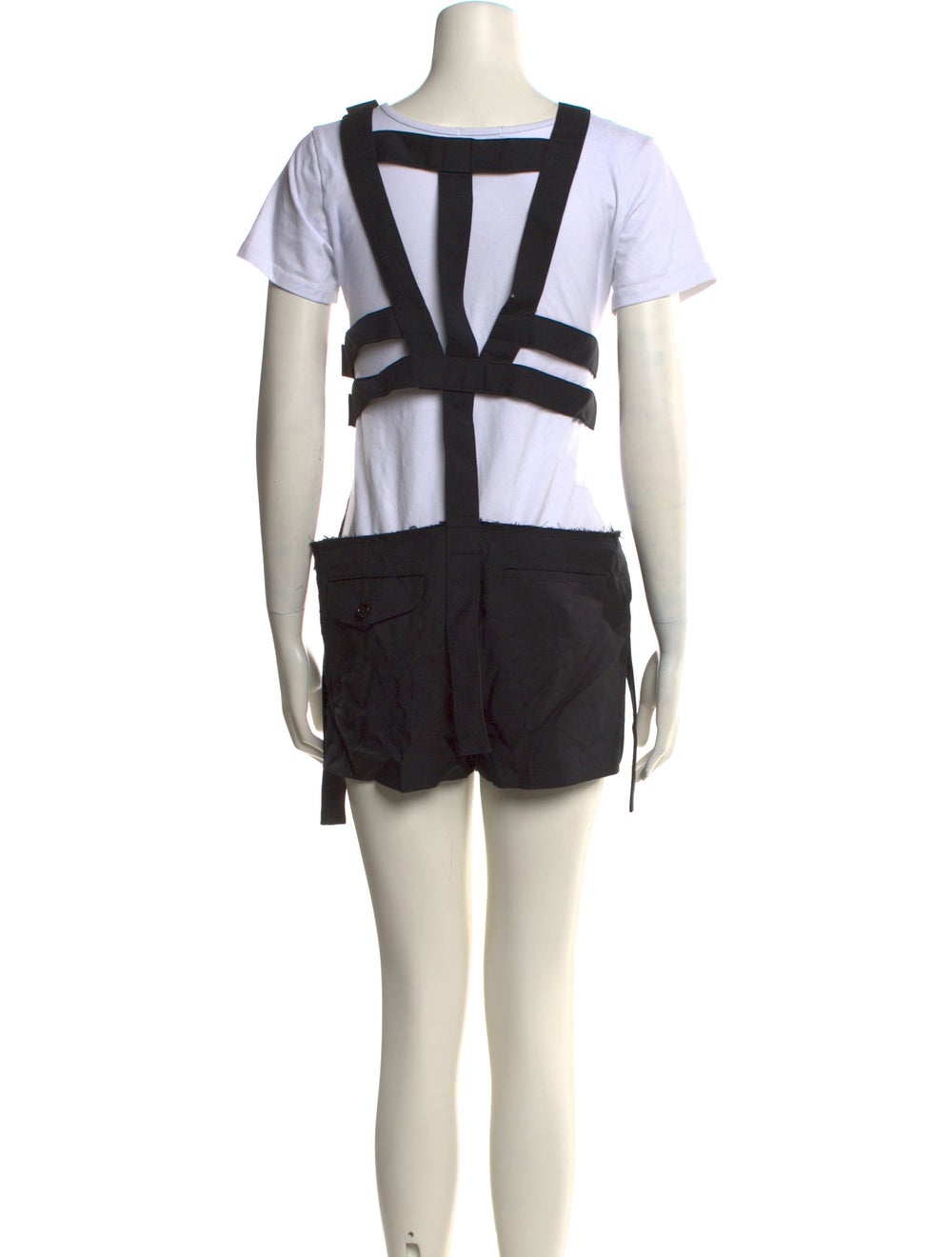 Comme des Garçons Wool Colorblock Pattern Romper - image 3