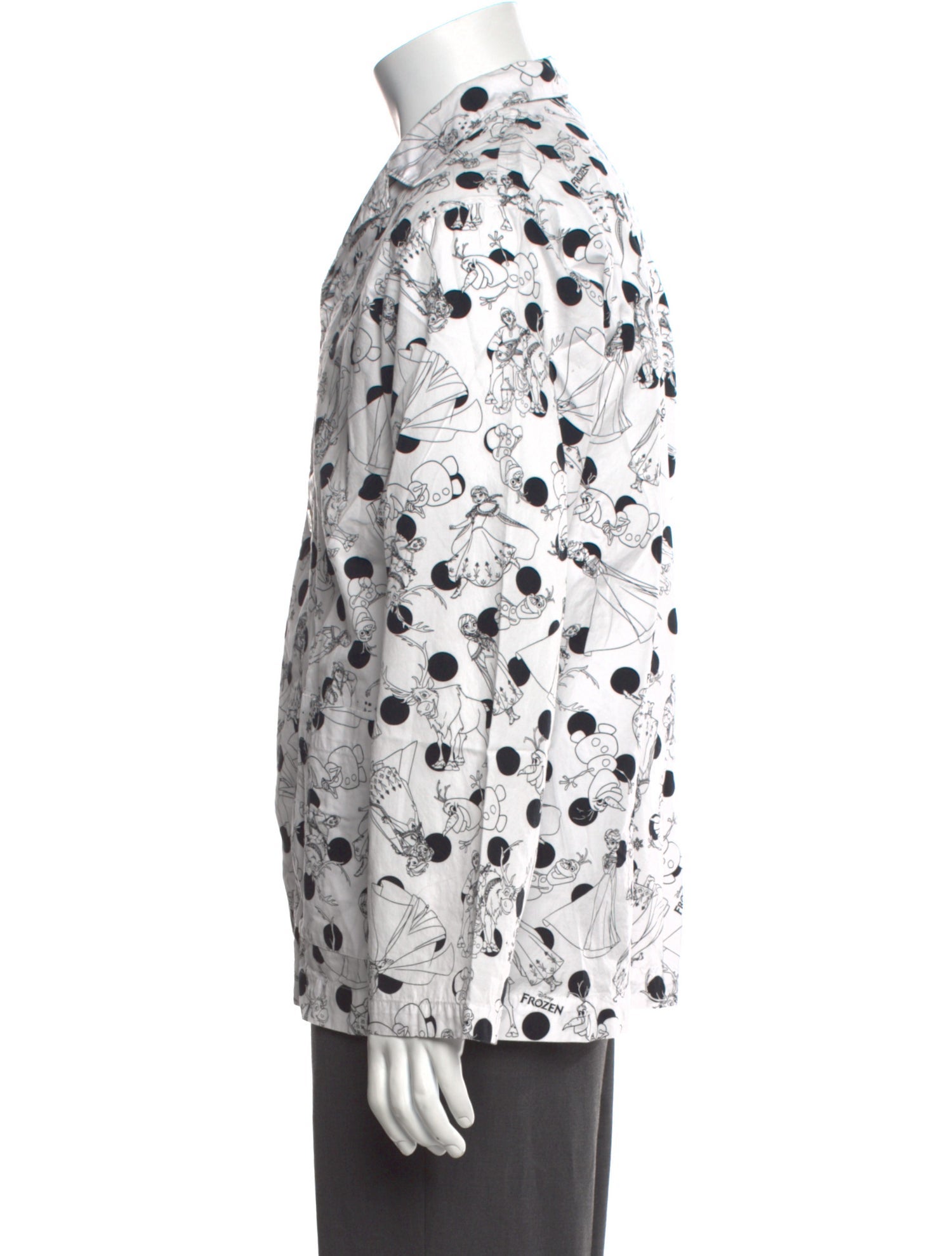 Comme des Garçons Printed Long Sleeve Shirt