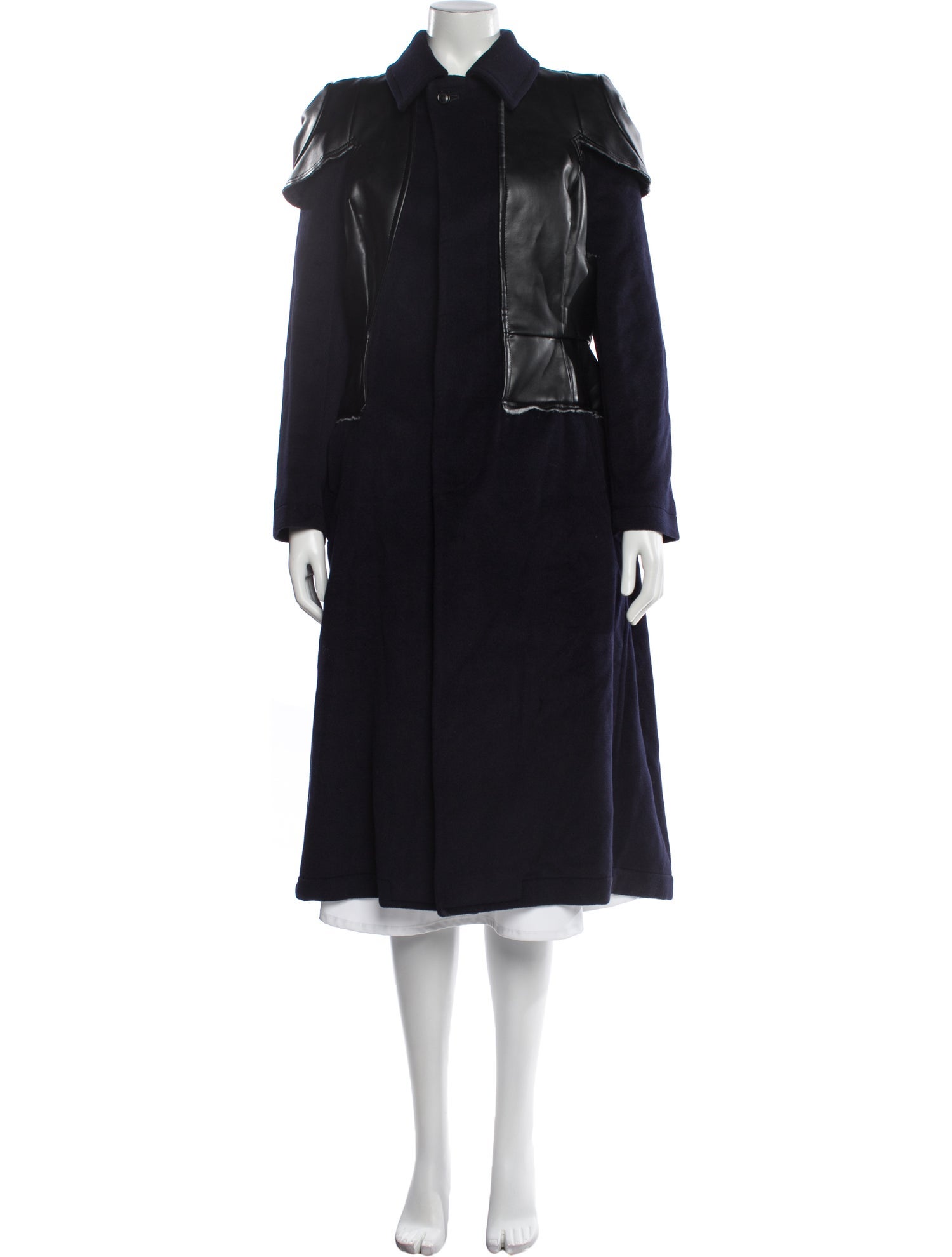 Comme des Garçons Angora Trench Coat