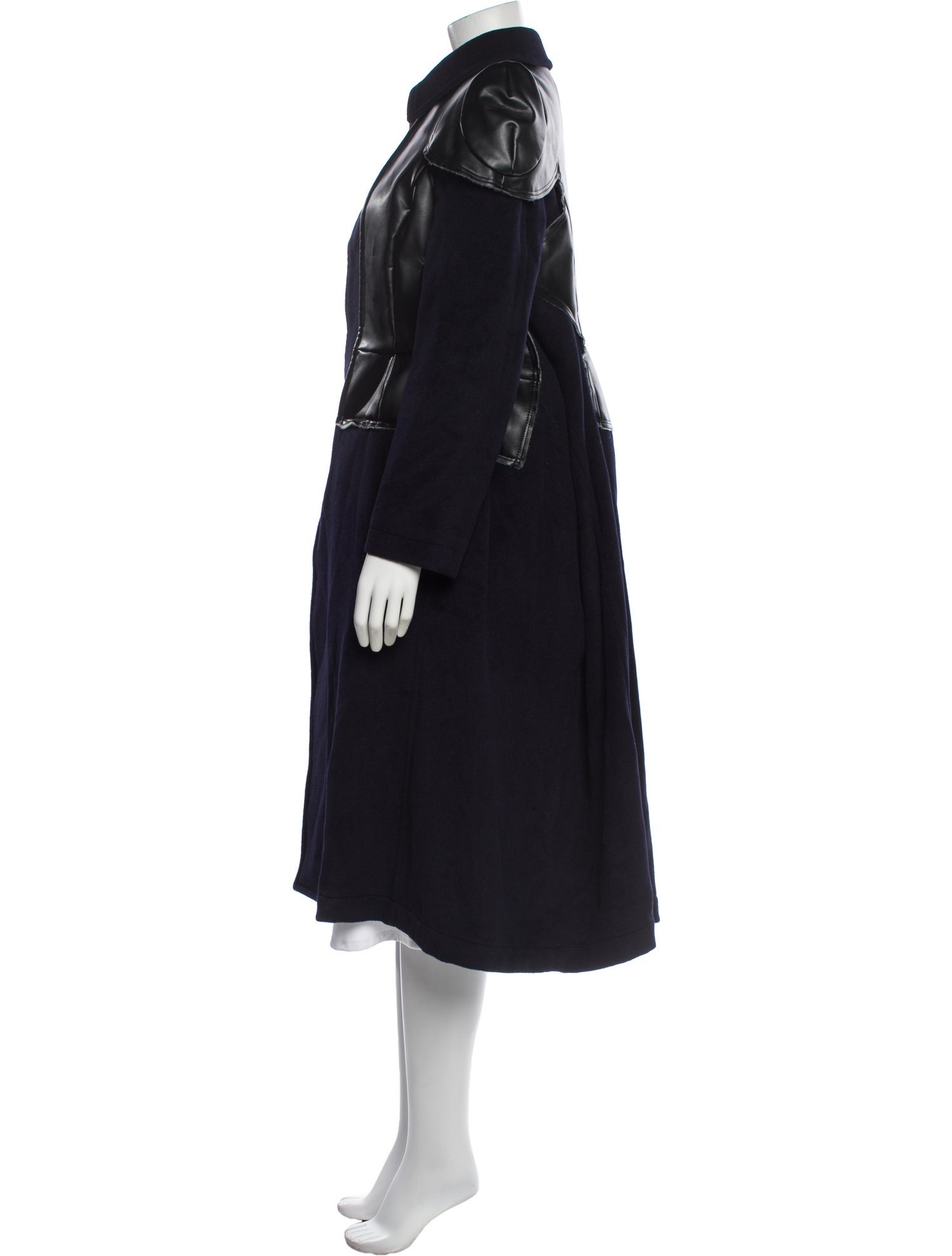 Comme des Garçons Angora Trench Coat