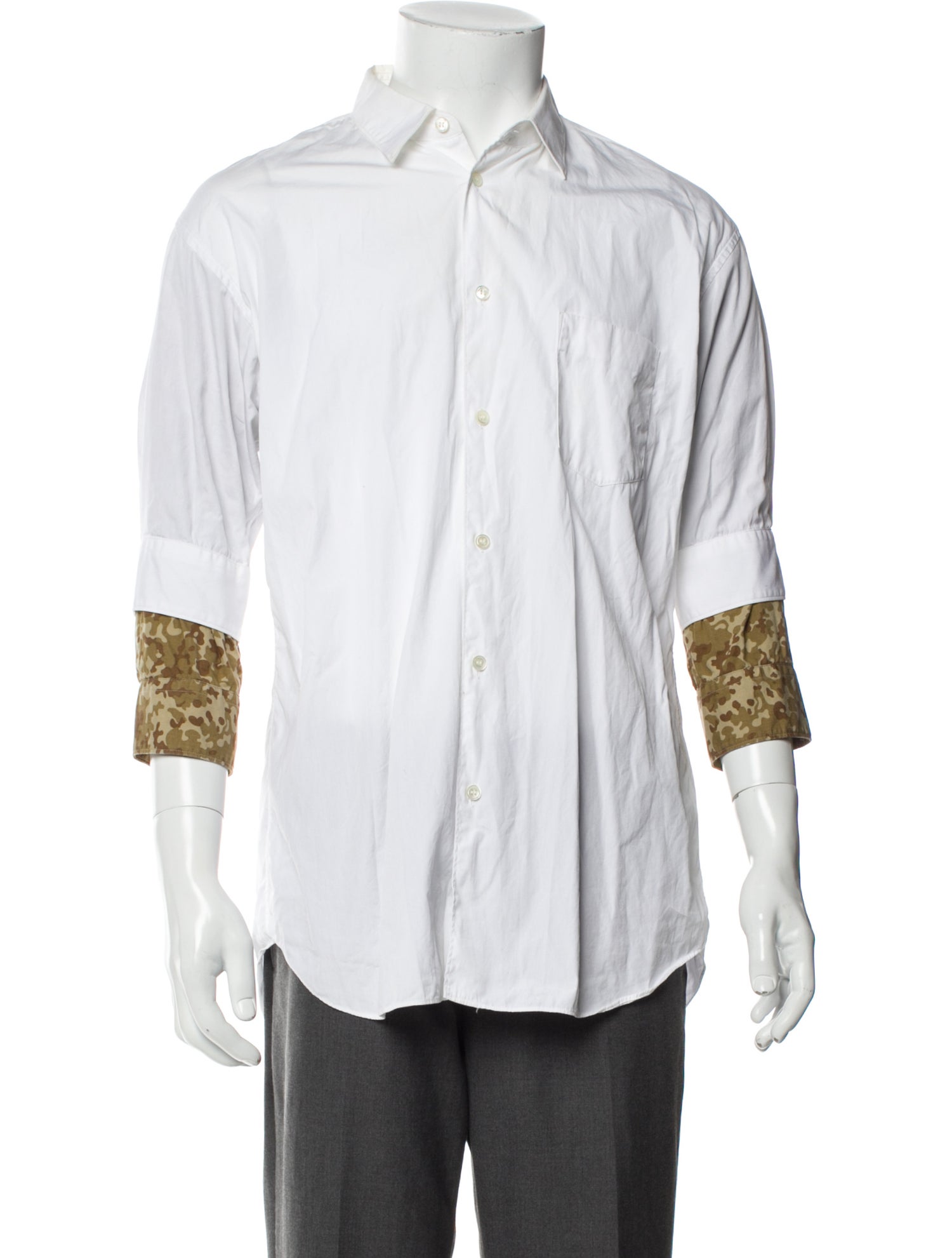 Comme des Garçons SHIRT Graphic Print Short Sleeve Shirt