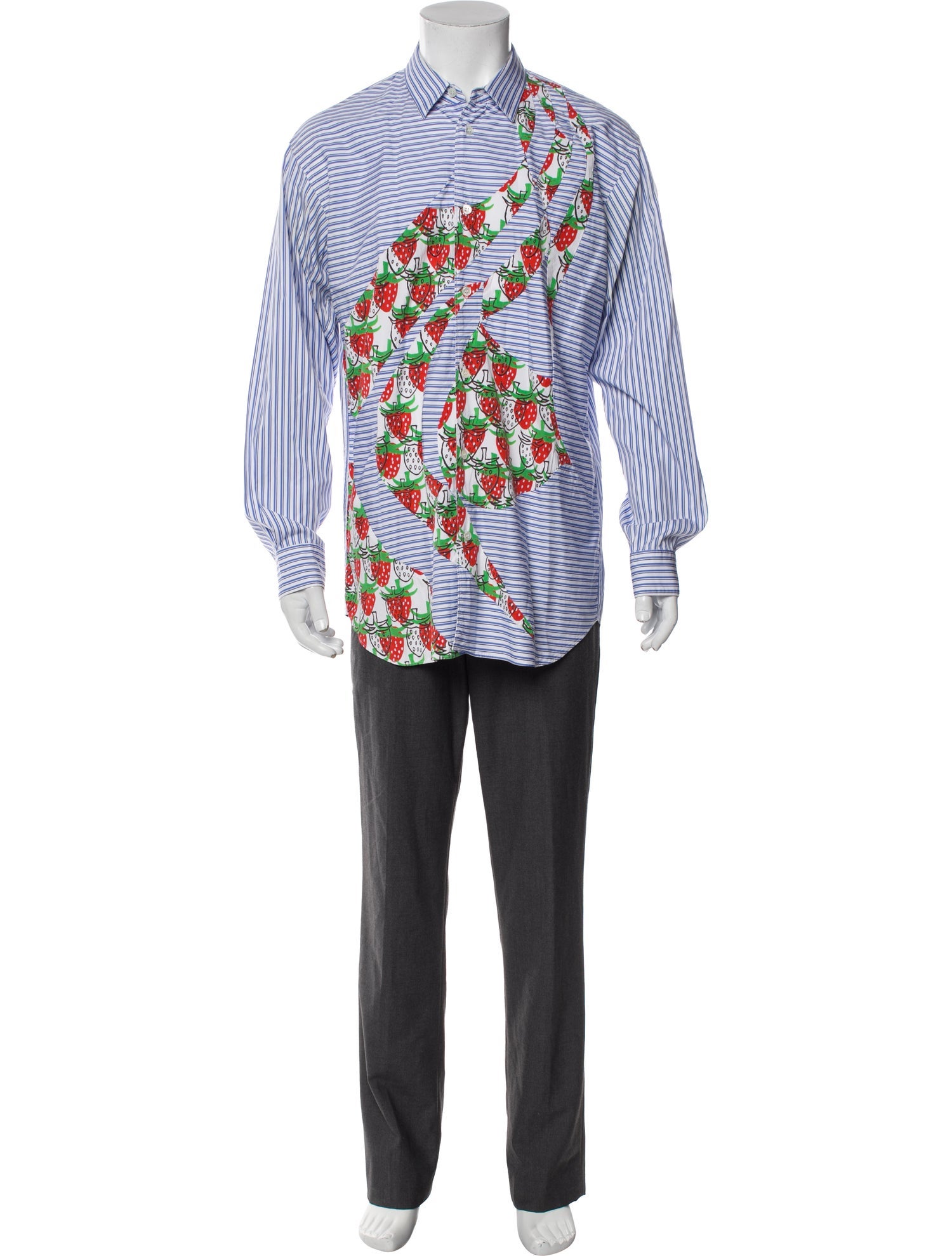 Comme des Garçons SHIRT Printed Long Sleeve Shirt