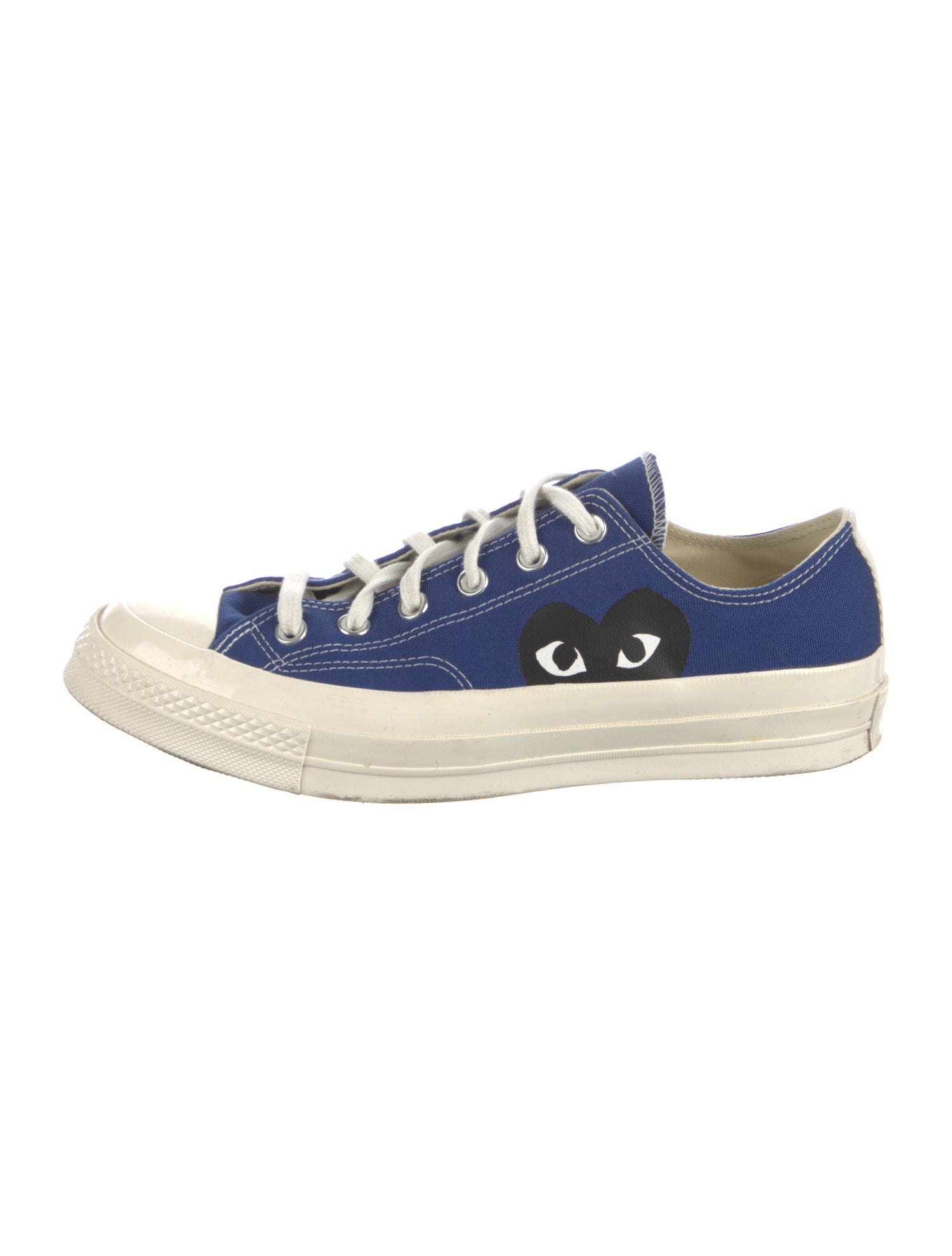Comme des Garçons Canvas Graphic Print Sneakers