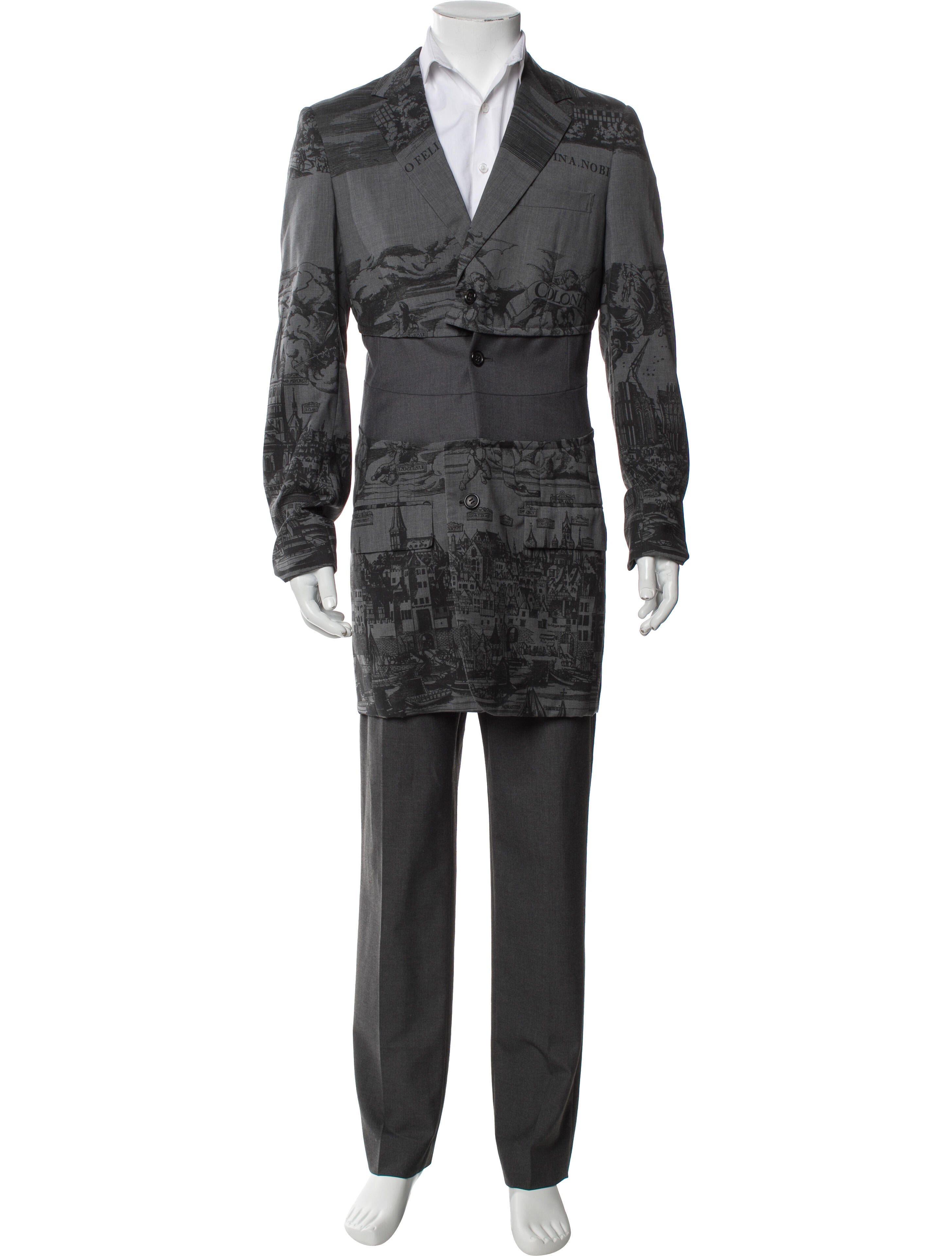 Comme des Garçons Men's Wool Blazer