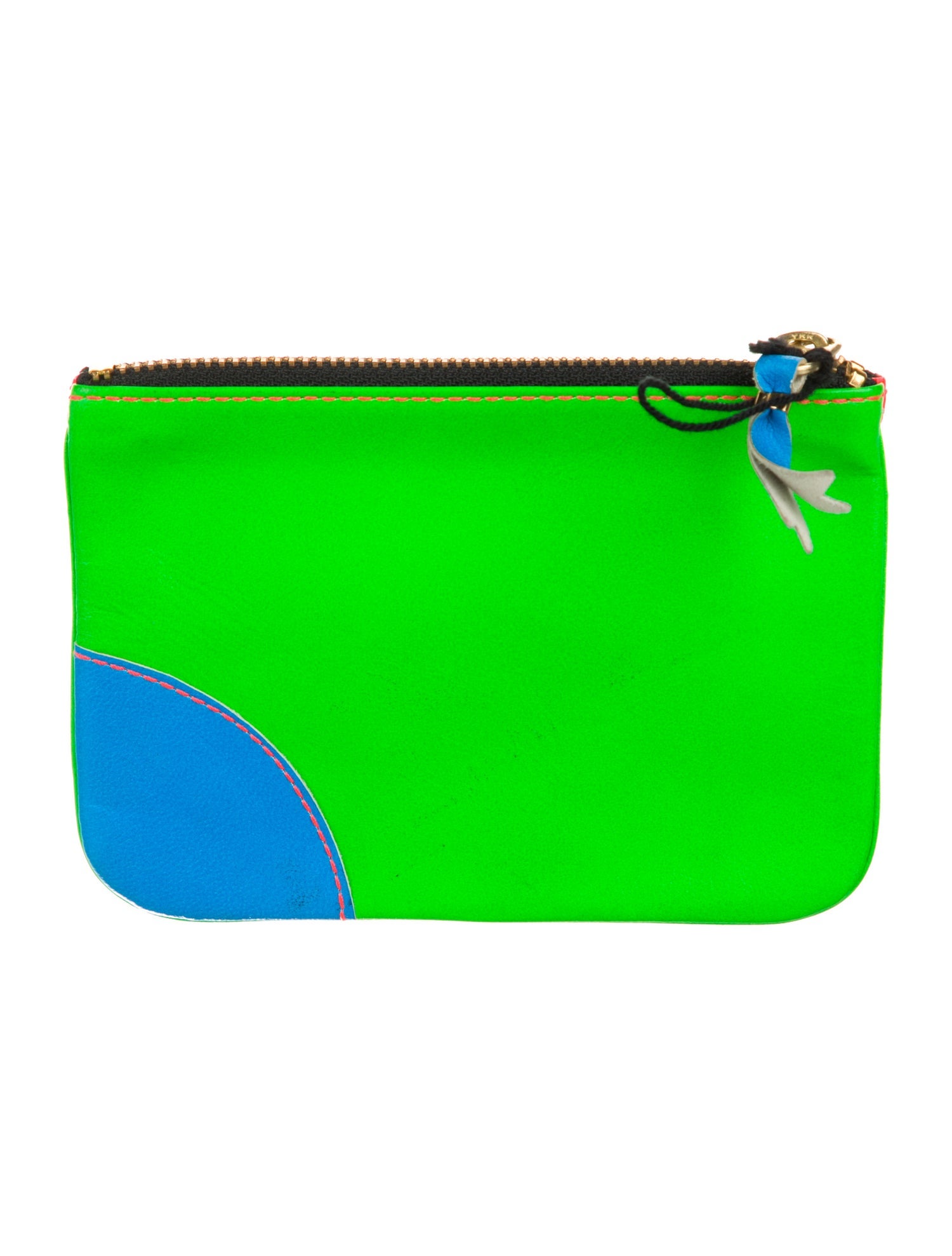 Comme des Garçons Leather Printed Wallet