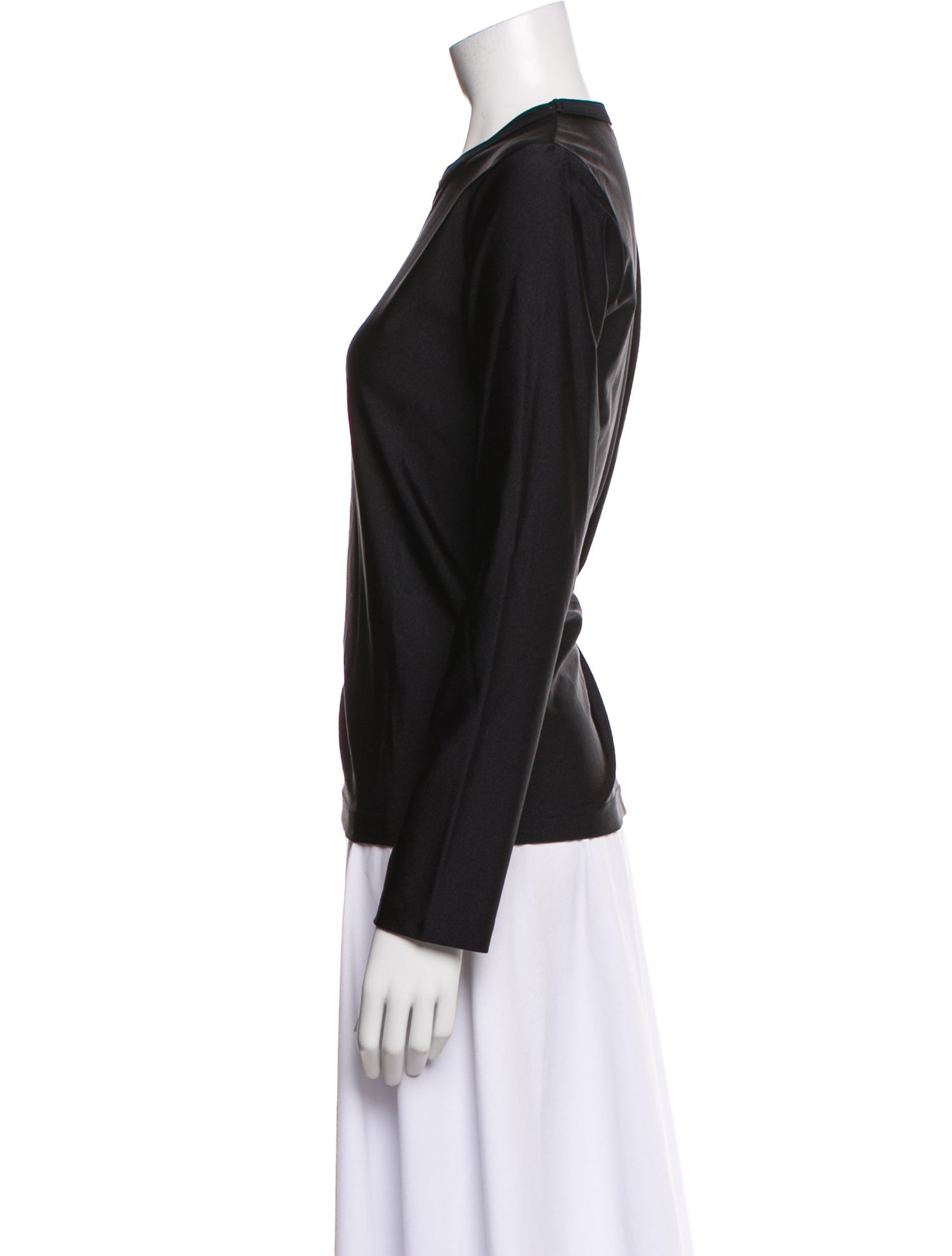 Comme des Garçons Crew Neck Long Sleeve T-Shirt