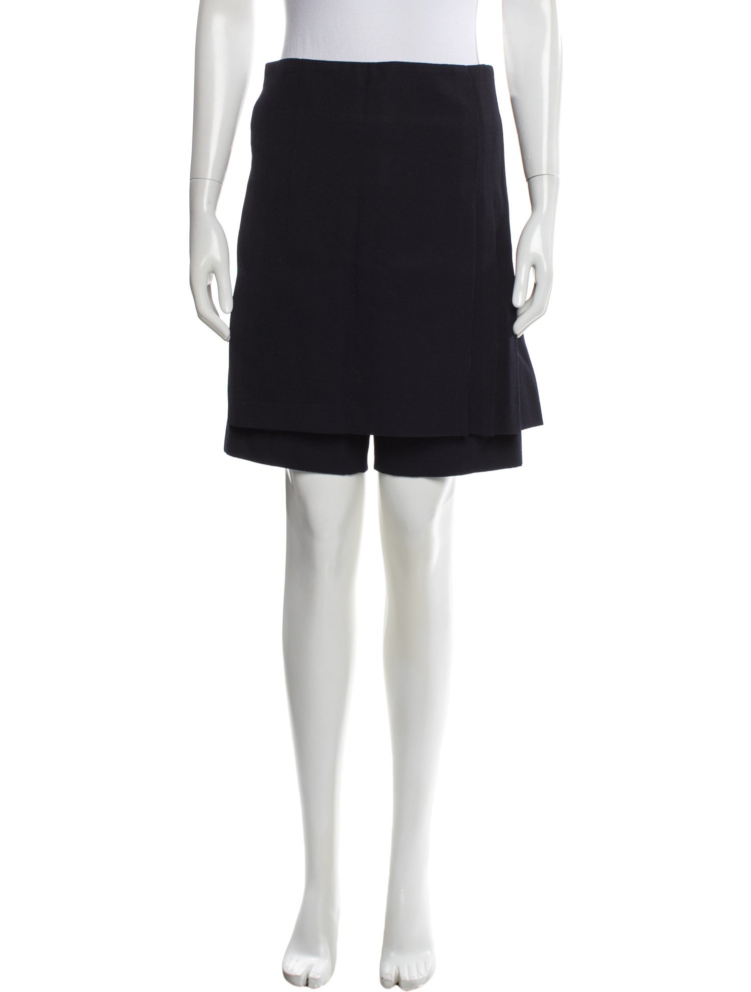 Comme des Garçons Wool Knee-Length Shorts