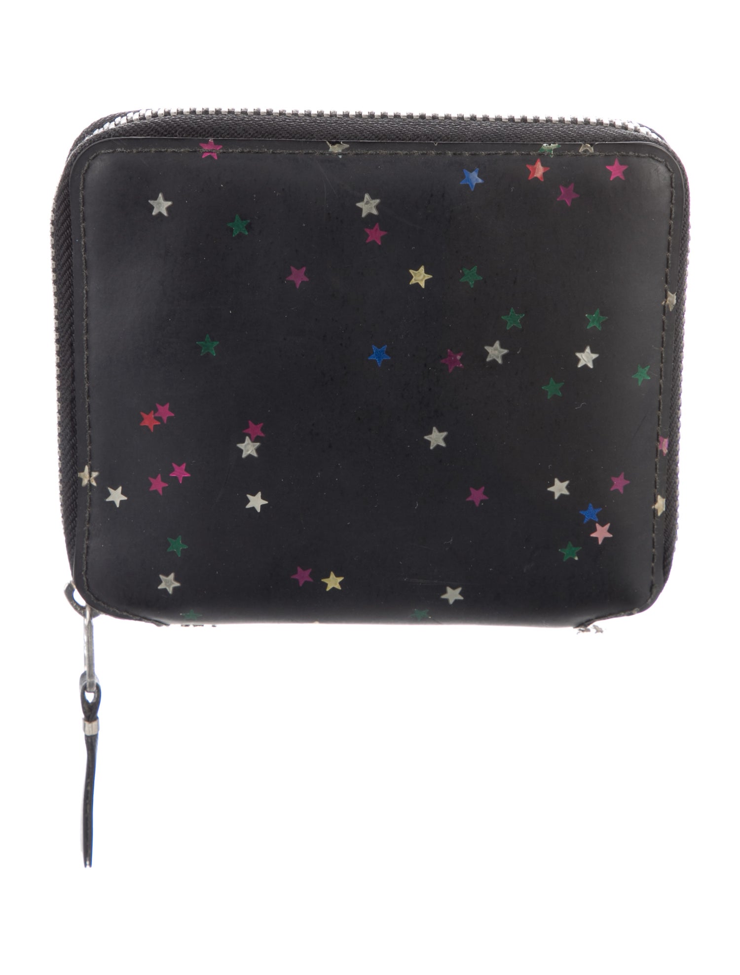 Comme des Garçons Leather Printed Wallet