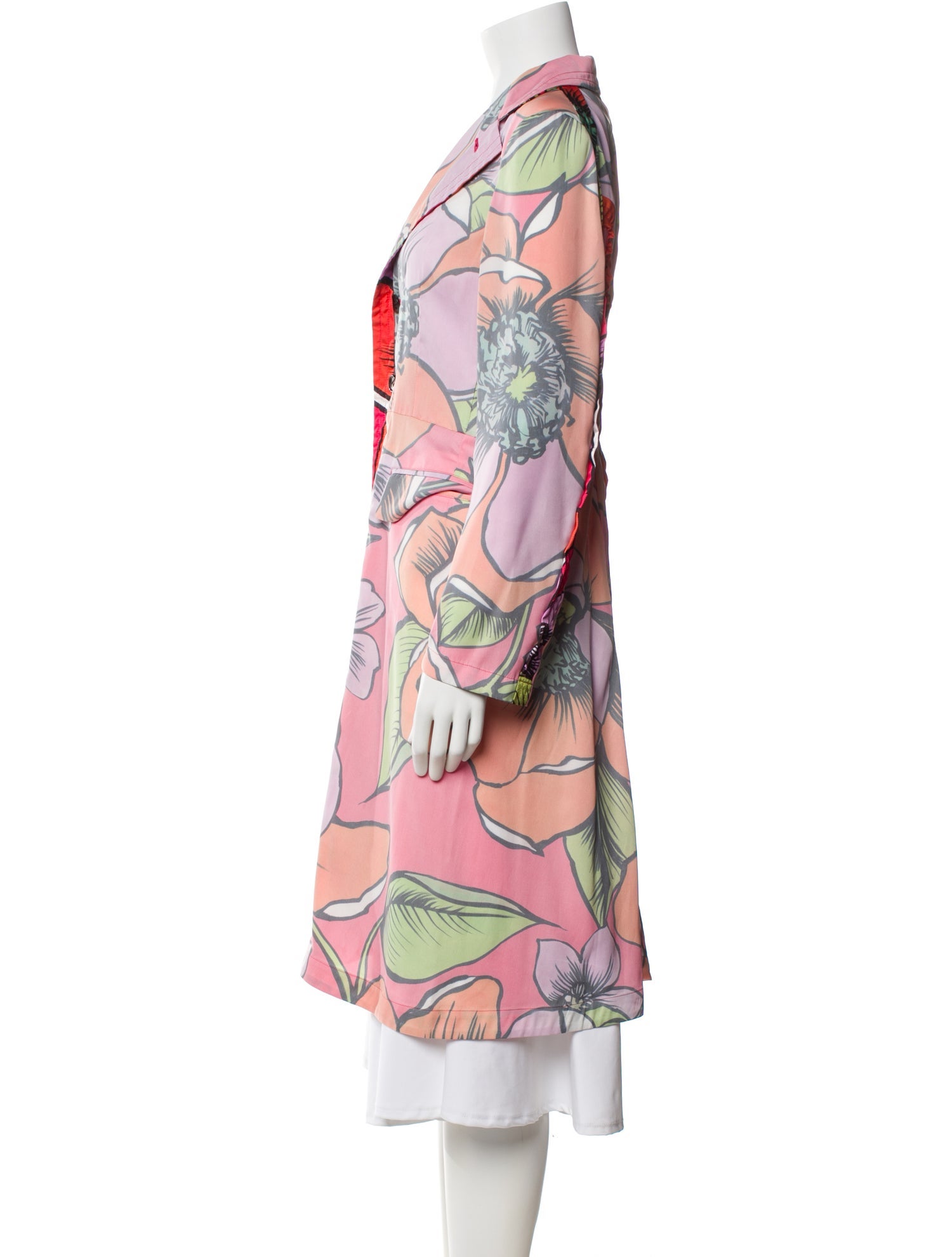 Comme des Garçons Floral Print Coat