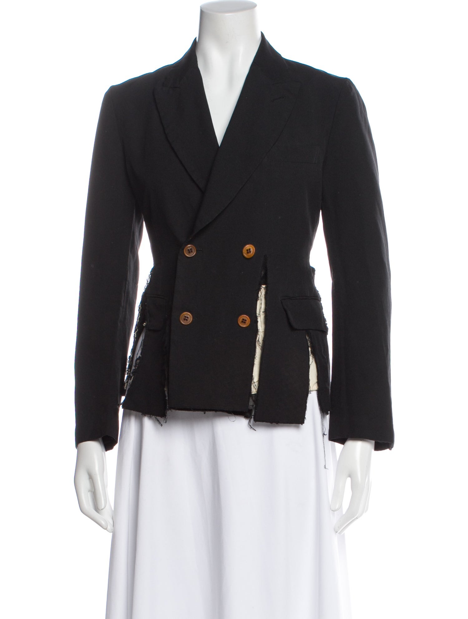 Comme des Garçons Wool Blazer