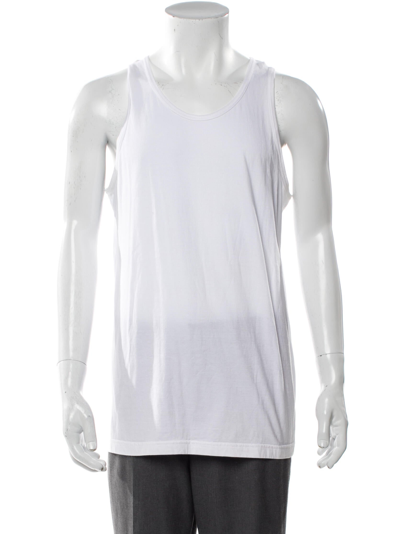 Comme des Garçons SHIRT Scoop Neck Sleeveless T-Shirt