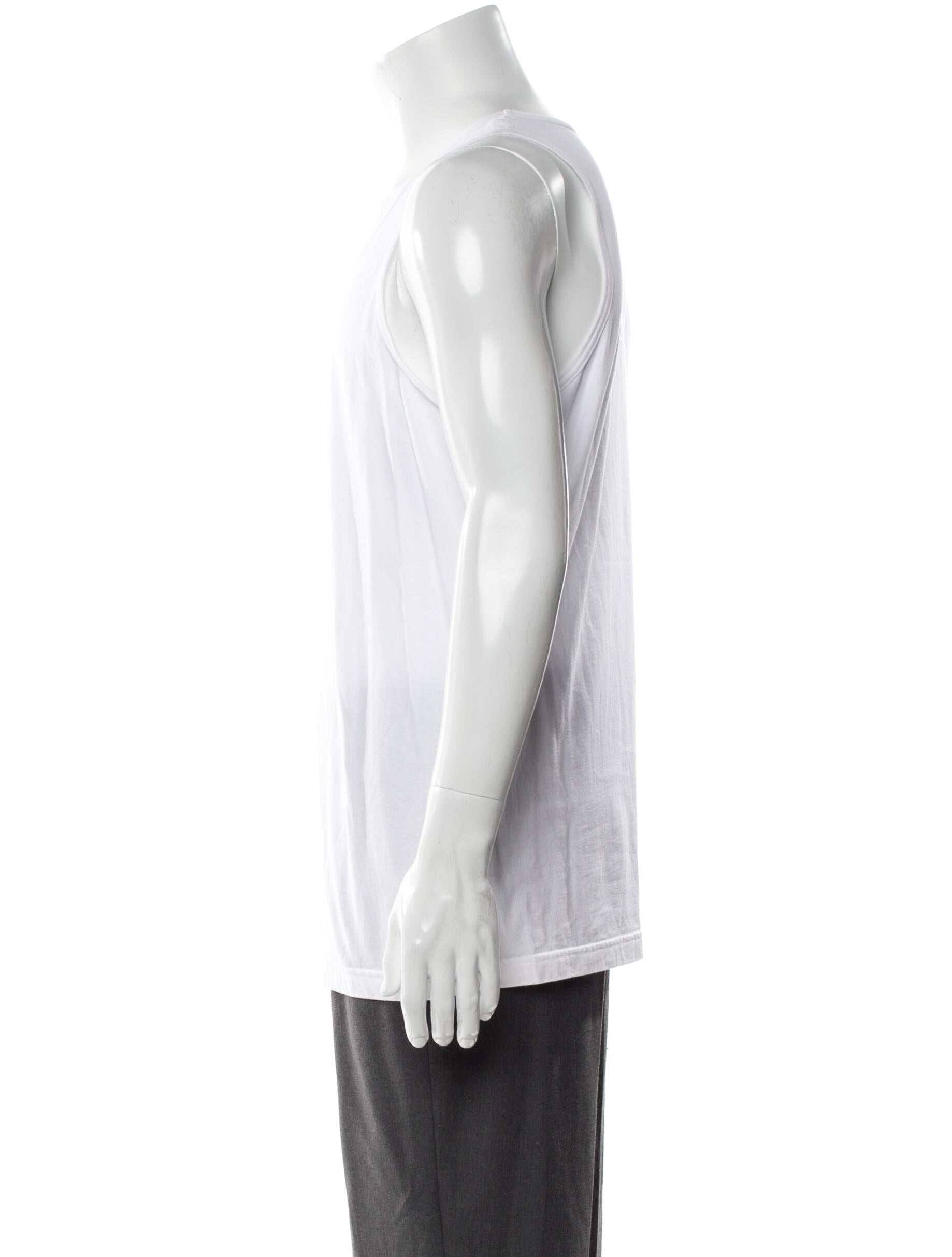 Comme des Garçons SHIRT Scoop Neck Sleeveless T-Shirt