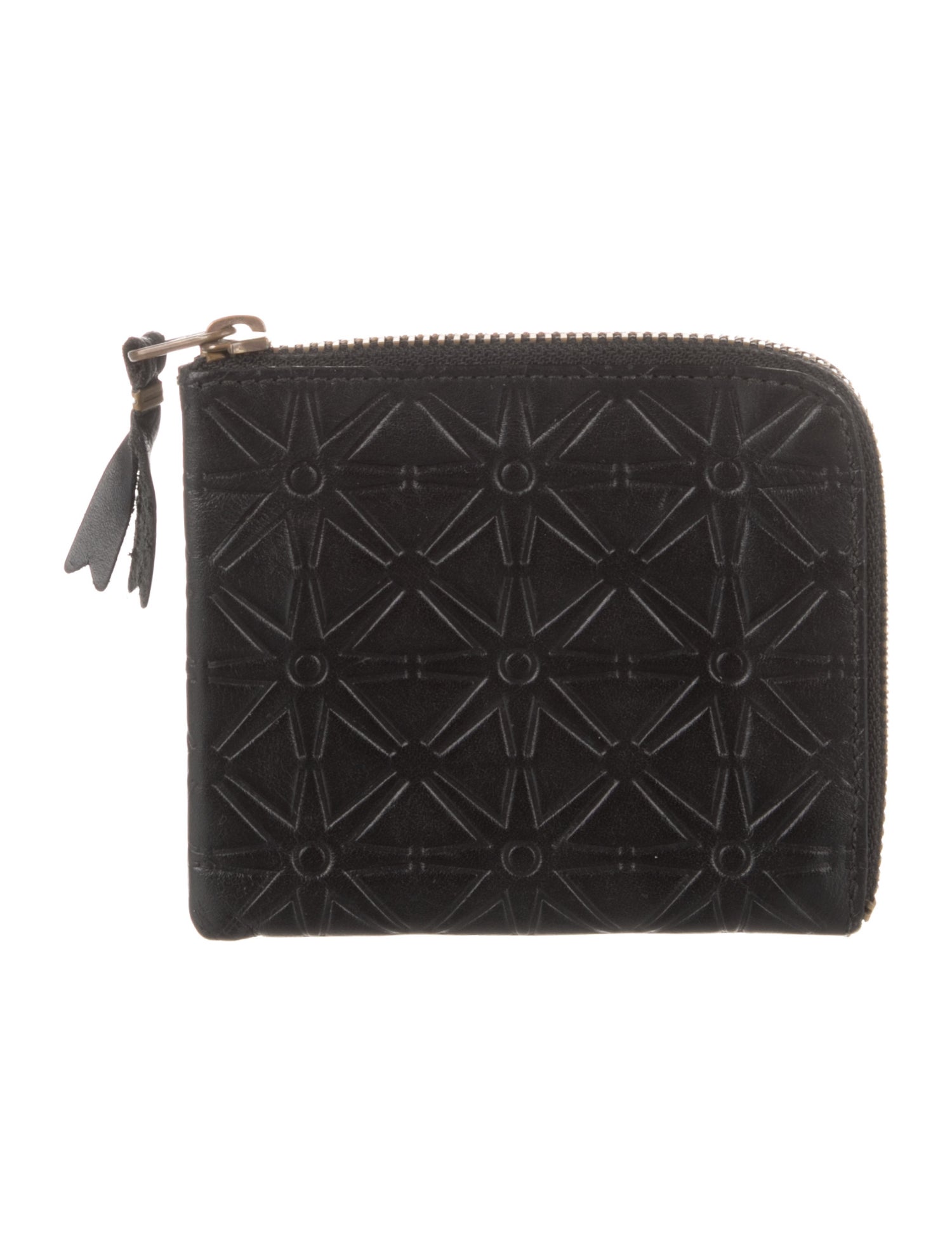 Comme des Garçons Leather Printed Wallet