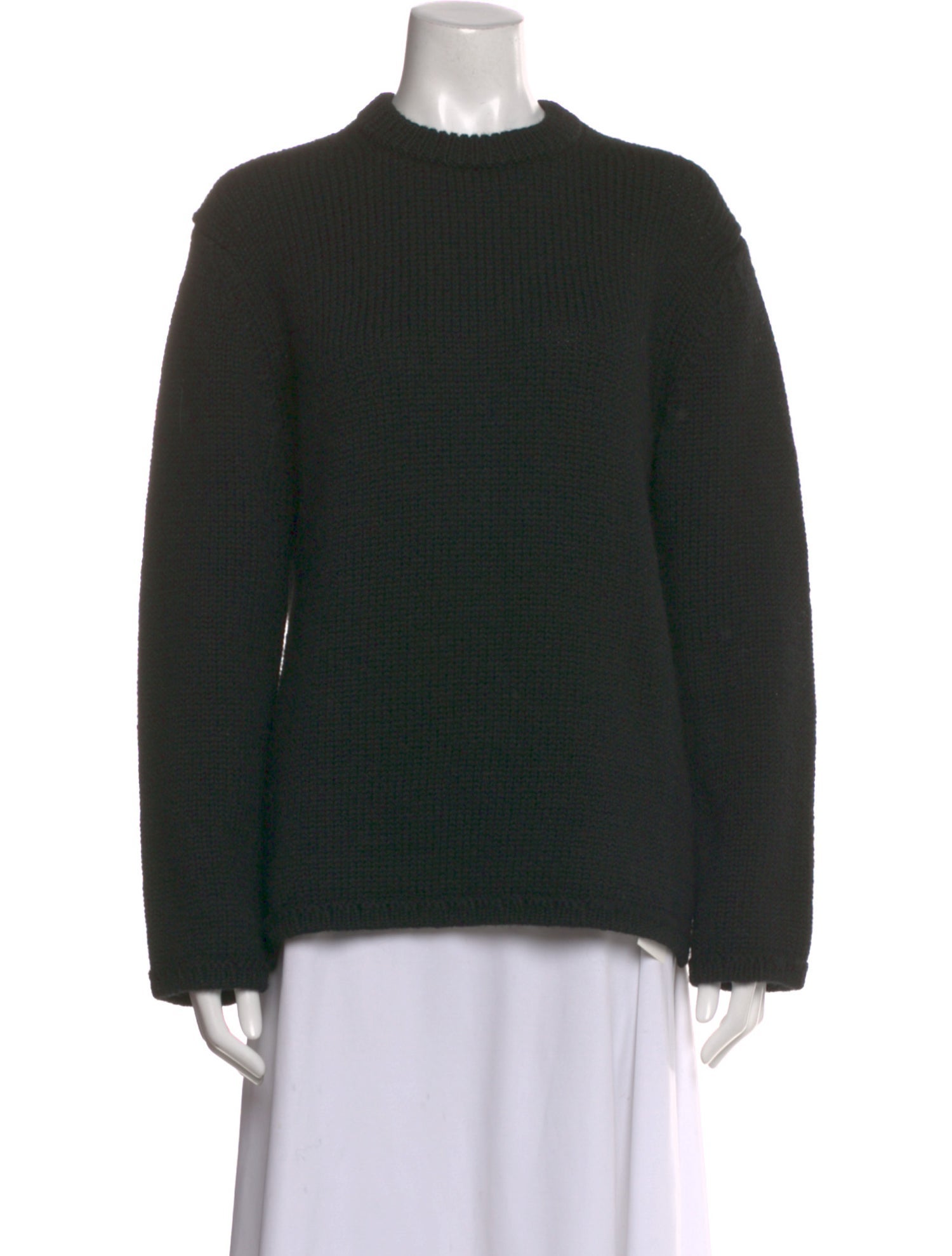 Comme des Garçons Wool Mock Neck Sweater