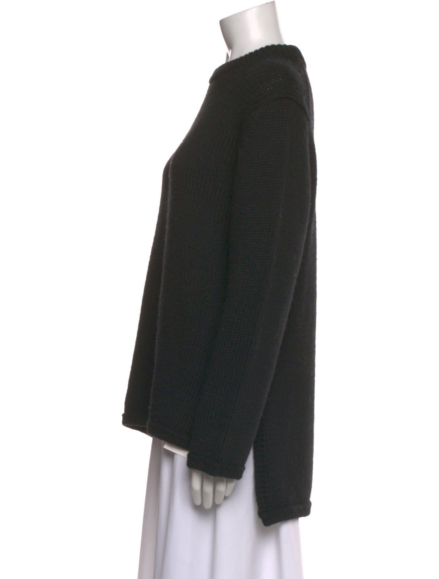 Comme des Garçons Wool Mock Neck Sweater