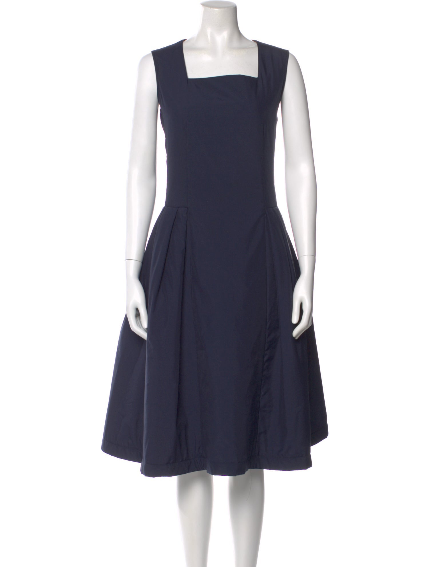 Comme des Garçons Comme des Garçons Square Neckline Midi Length Dress