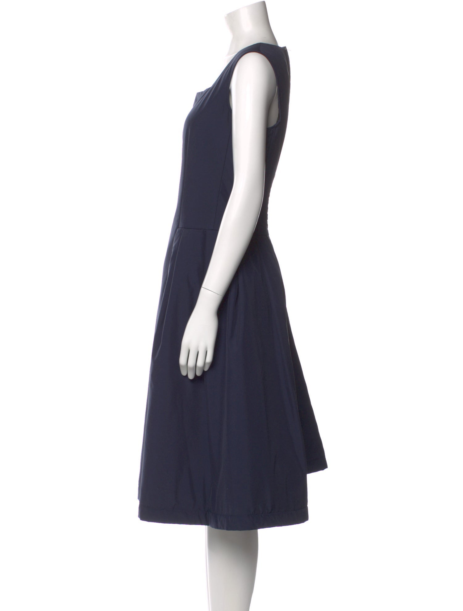 Comme des Garçons Comme des Garçons Square Neckline Midi Length Dress