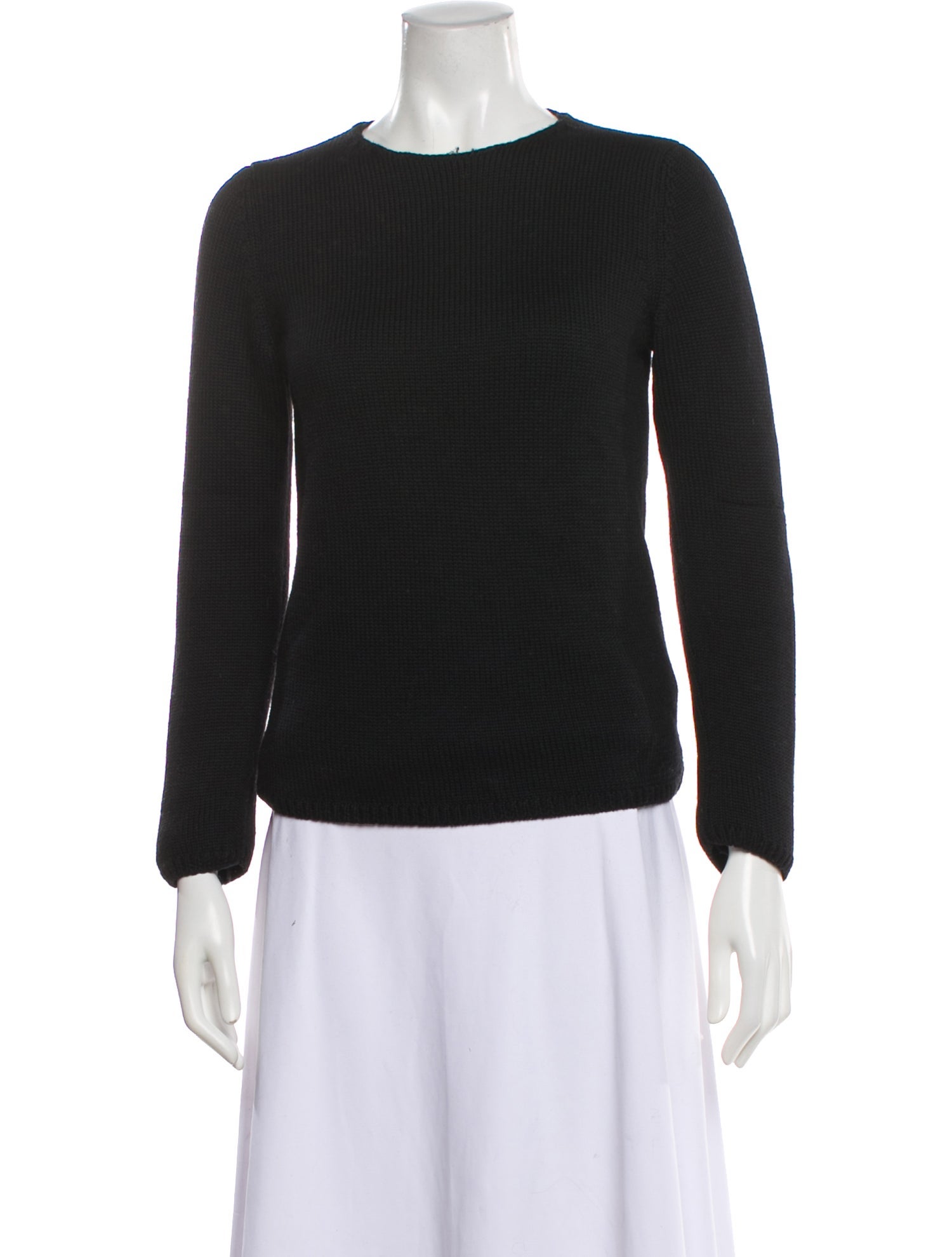 Comme des Garçons Wool Bateau Neckline Sweater