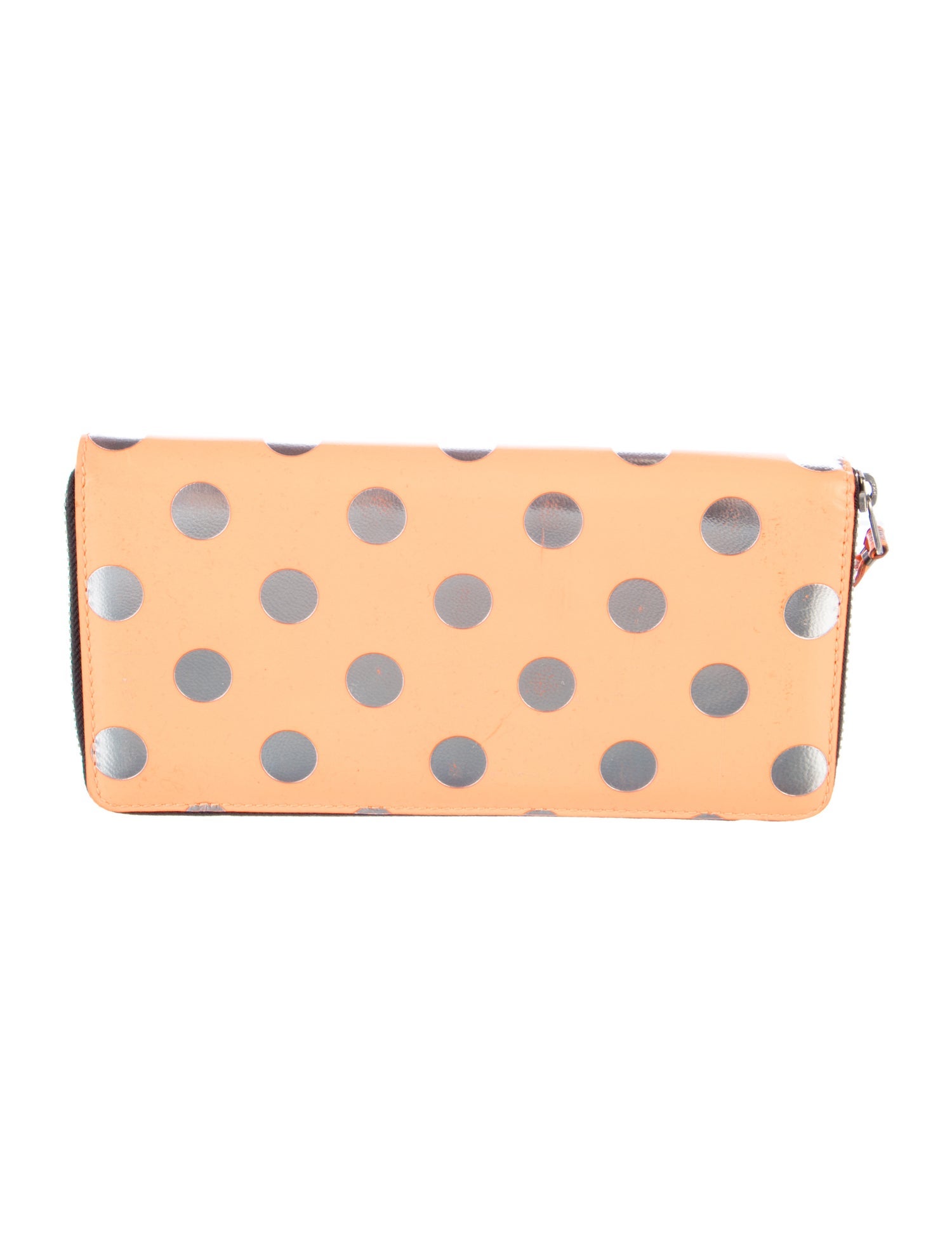 Comme des Garçons Leather Printed Wallet